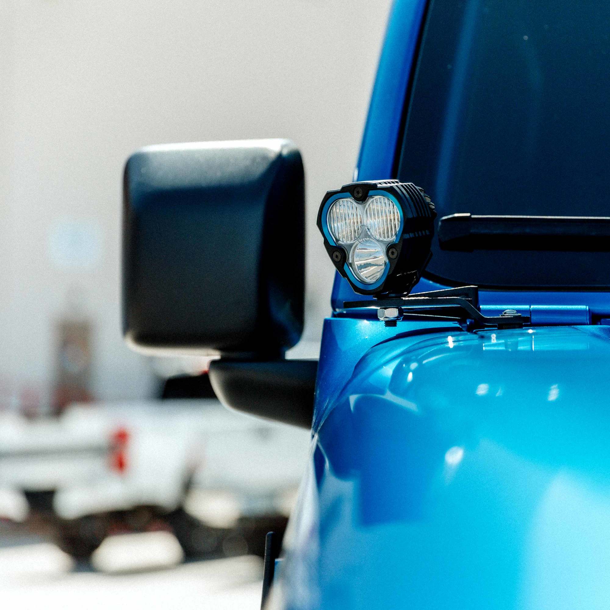 KC HiLiTES KC FLEX ERA 3 LED 3.5in Spot 2-Light Ditch System Jeep 392/Mojave 97162