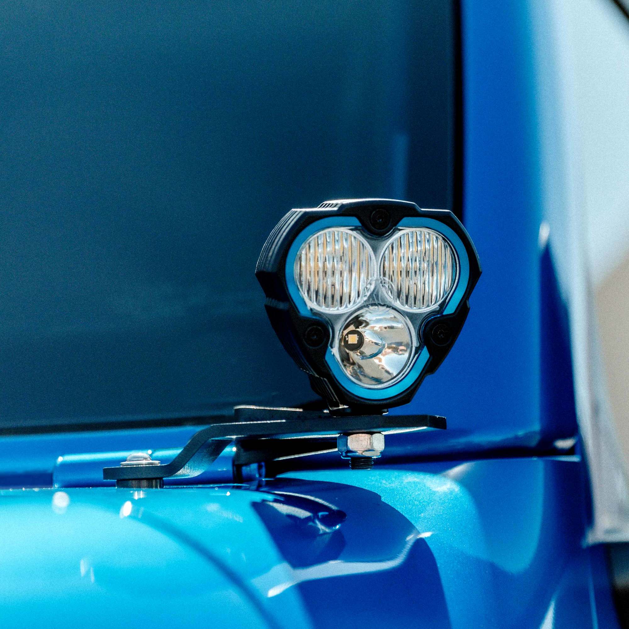 KC HiLiTES KC FLEX ERA 3 LED 3.5in Spot 2-Light Ditch System Jeep 392/Mojave 97162