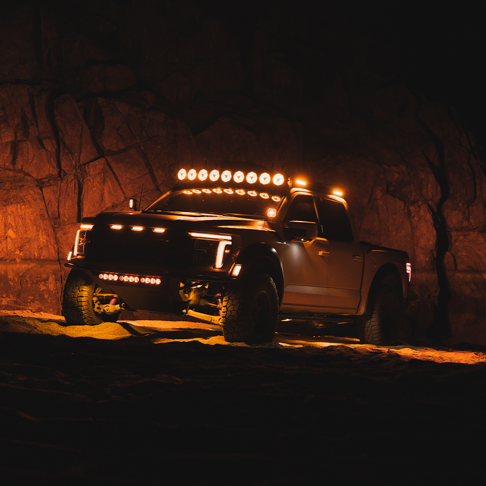 KC HiLiTES KC Profile 10” SideCast Flush Mount Lights 98150