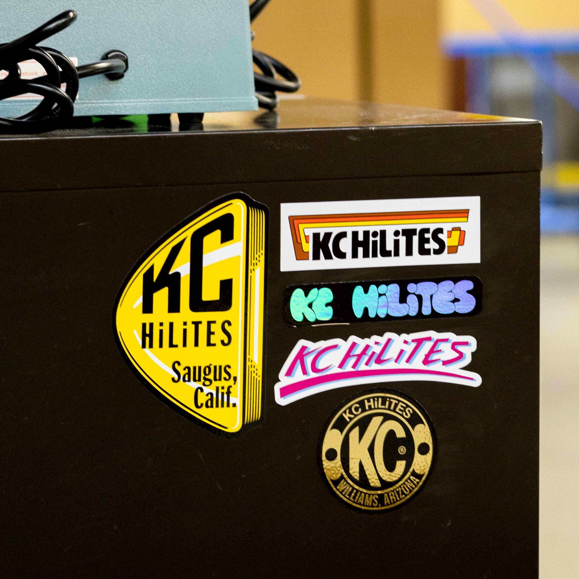 KC HiLiTES KC Throwback Logos Sticker Pack 9948