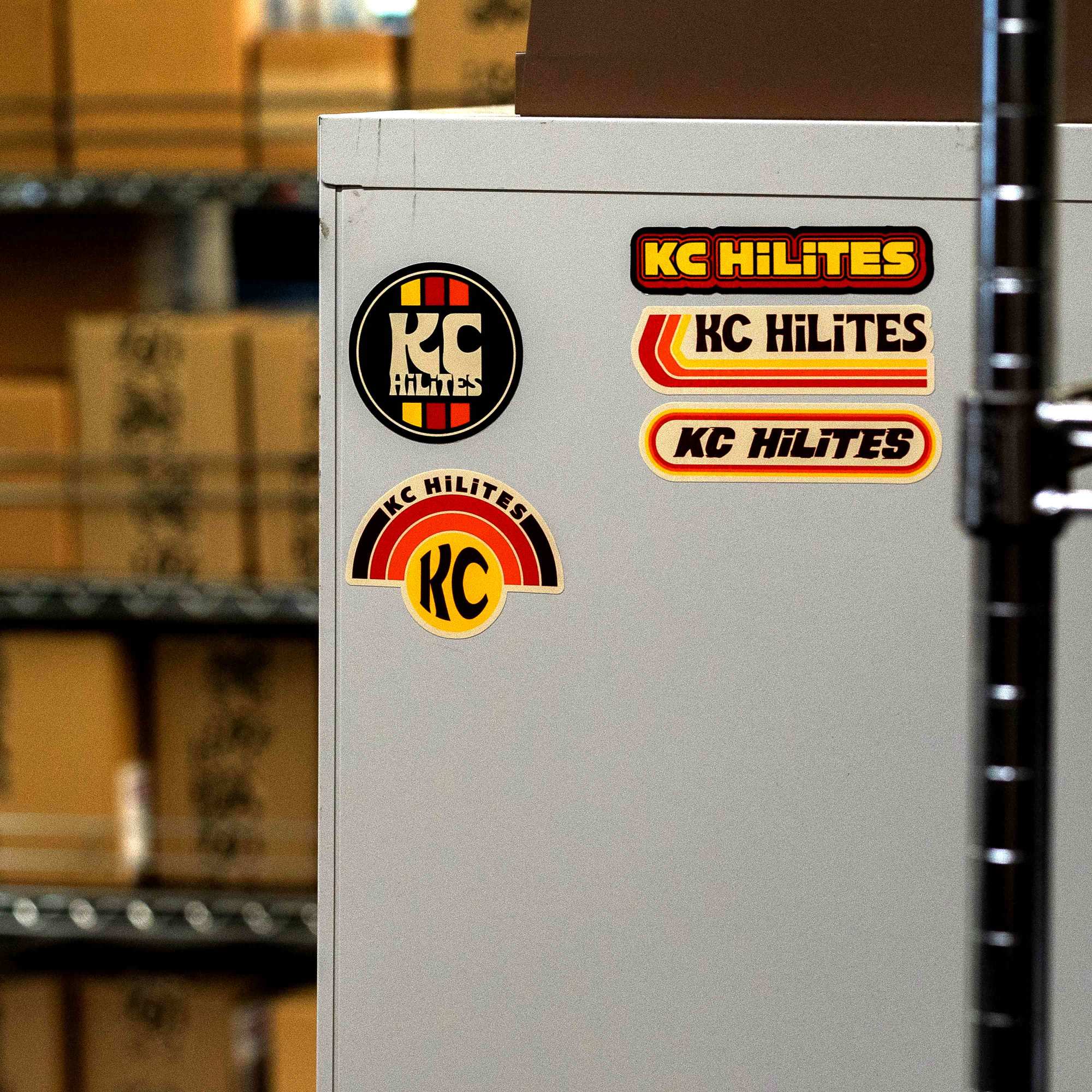 KC HiLiTES KC Throwback Logos Sticker Pack 9949