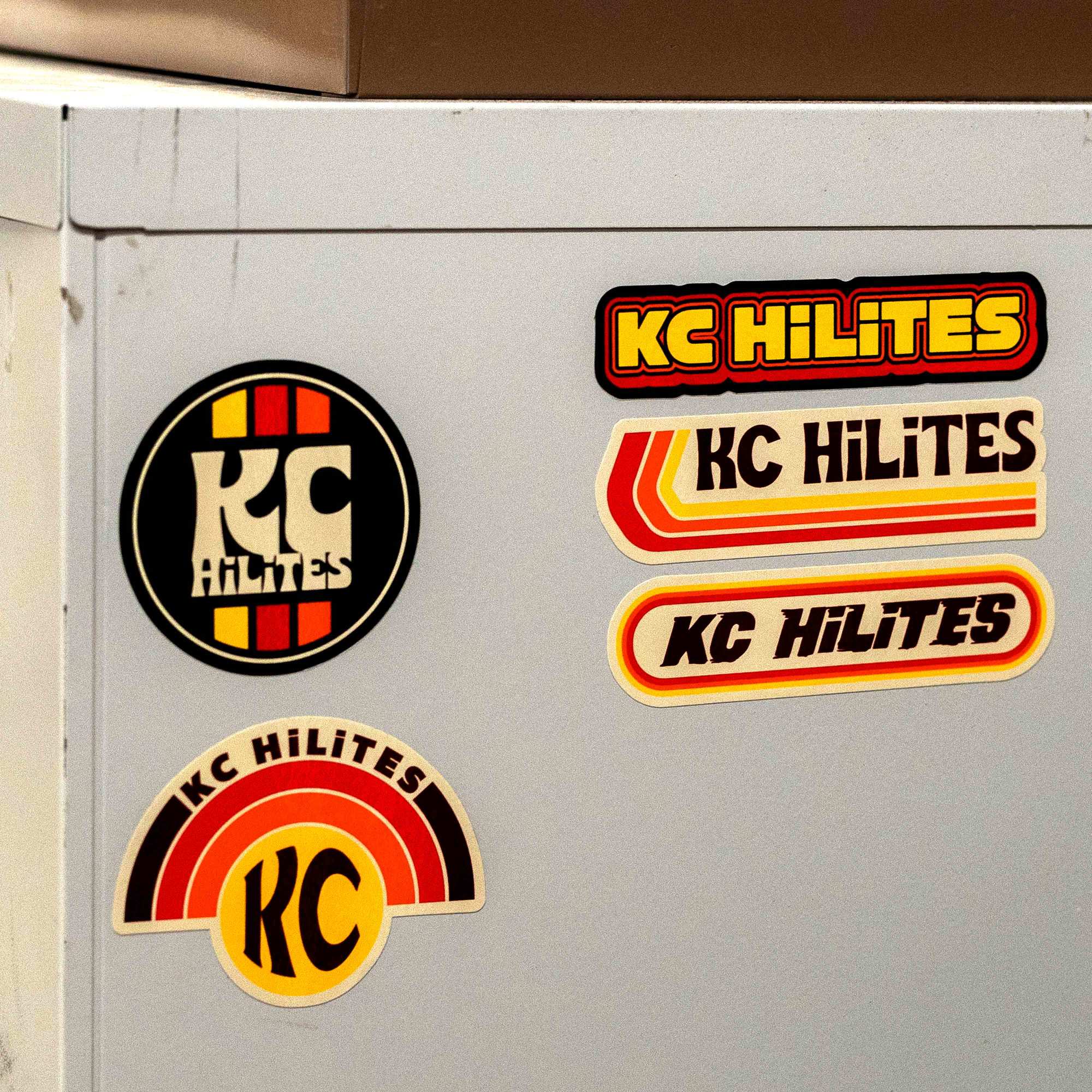 KC HiLiTES KC Throwback Logos Sticker Pack 9949