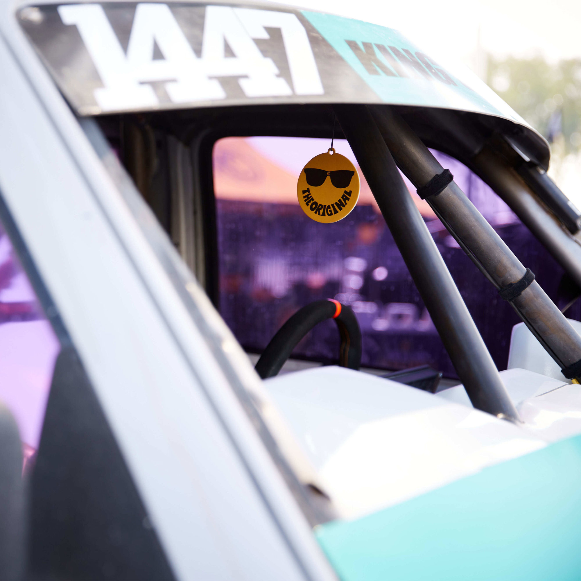 KC HiLiTES KC 3.5" Smiley Air Freshener with Ocean Breeze scent 9963