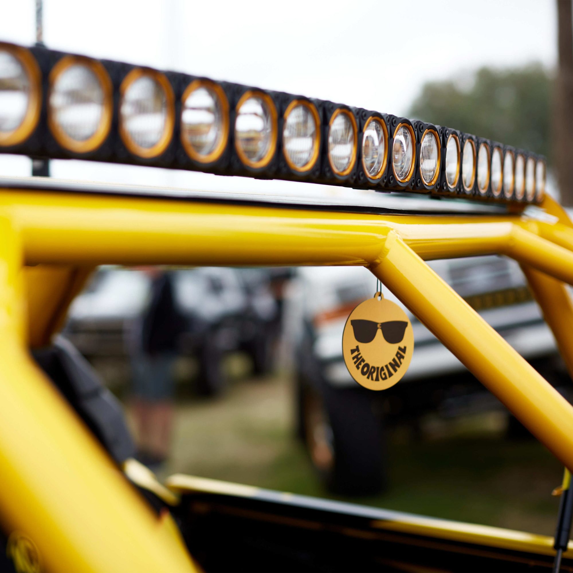 KC HiLiTES KC 3.5" Smiley Air Freshener with Ocean Breeze scent 9963