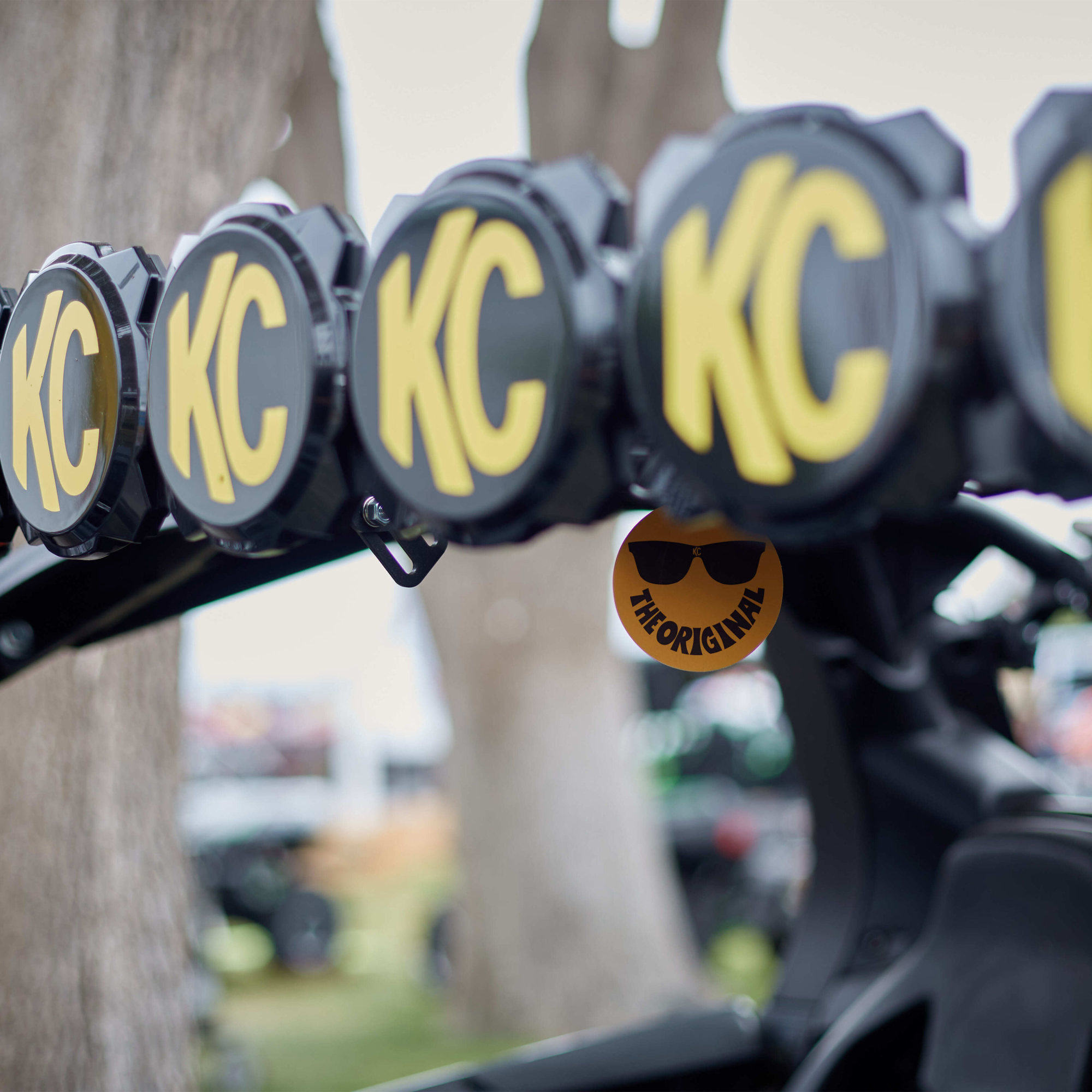 KC HiLiTES KC 3.5" Smiley Air Freshener with Ocean Breeze scent 9963