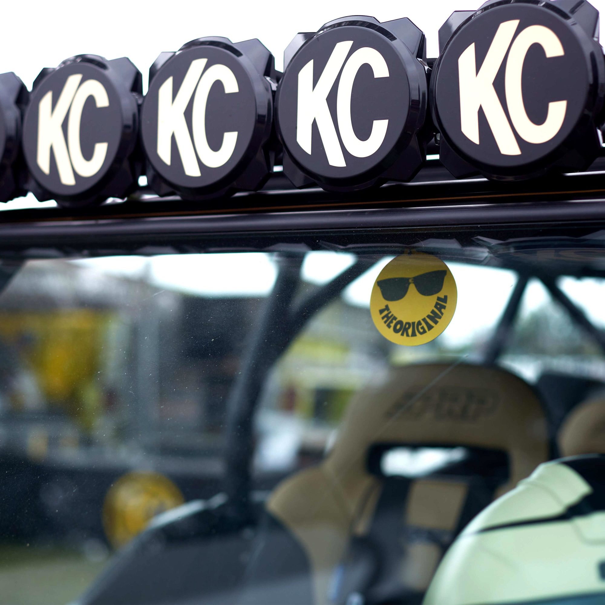 KC HiLiTES KC 3.5" Smiley Air Freshener with Ocean Breeze scent 9963