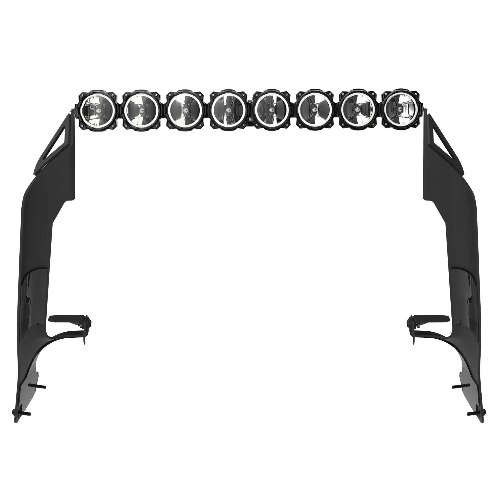 KC HiLiTES Pro6 Gravity LED 50" 8-Lt Cmbo Sys - 21-24 Jeep Wrangler JL Rubicon 392 91339