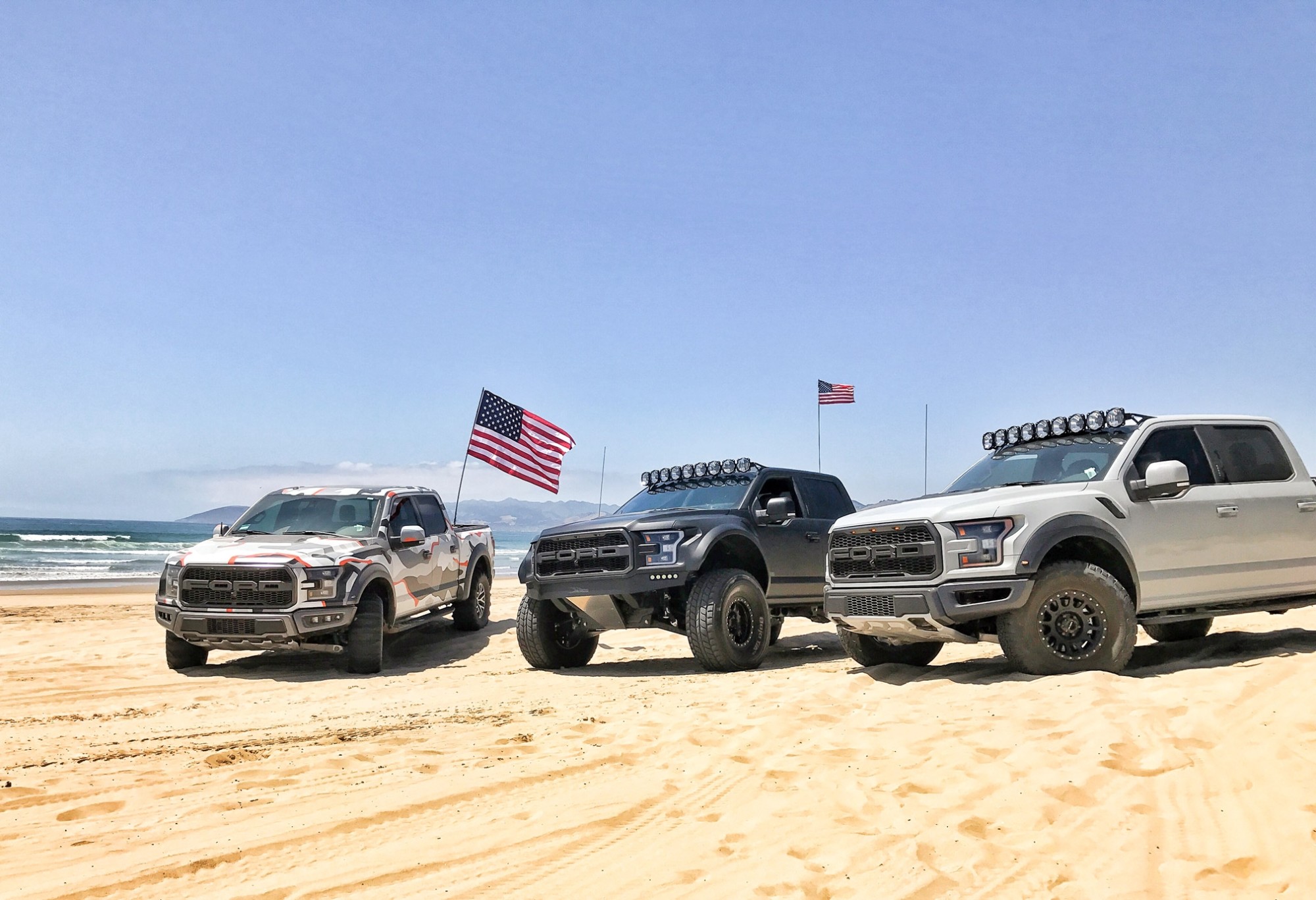 KC HiLiTES KC Pro6 Gravity LED 57in 9-Light Combo System - 2015-2020 Ford F-150 Raptor 91333