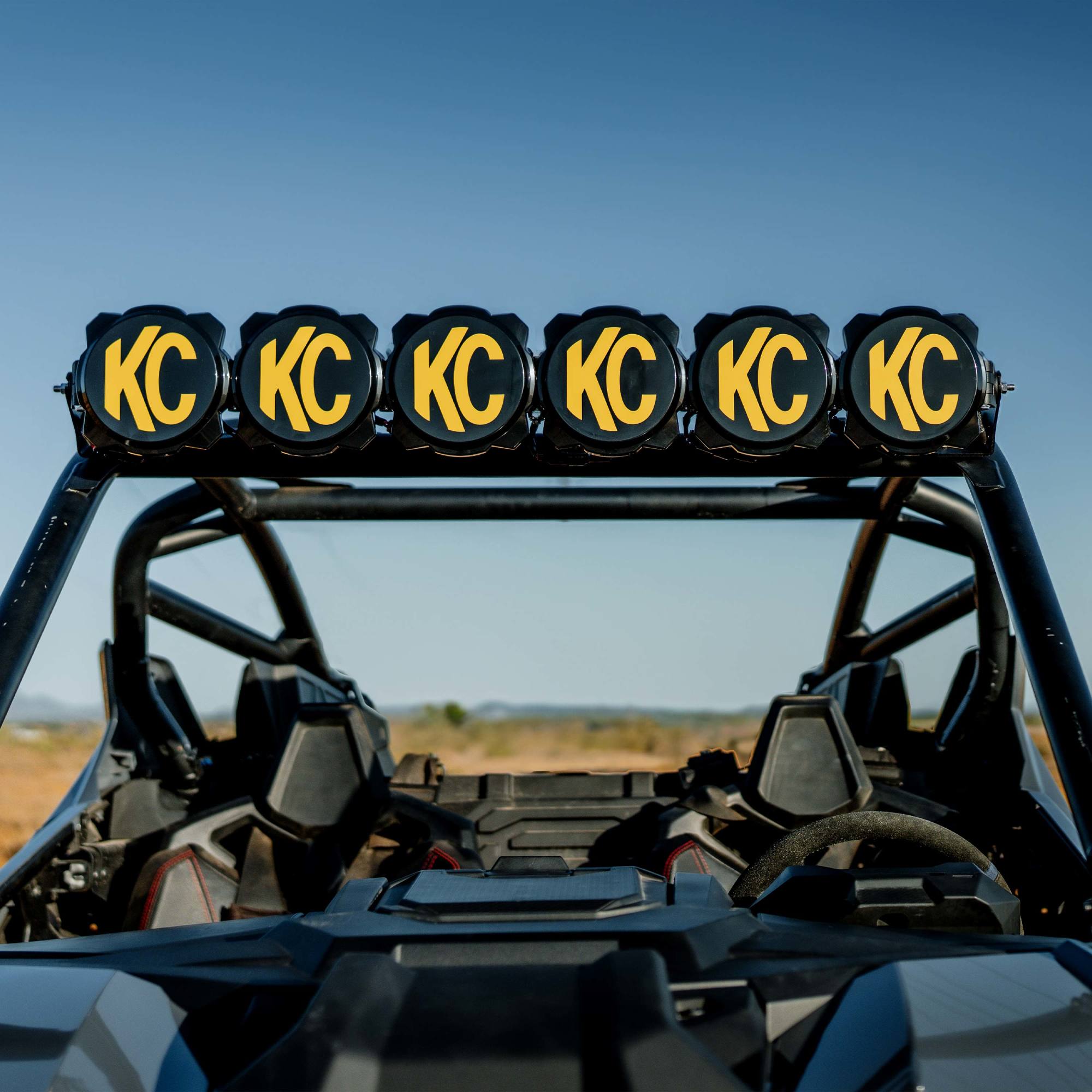 KC HiLiTES KC Pro6 Gravity LED 39in 6-Light Combo Polaris RZR Pro R System 91343
