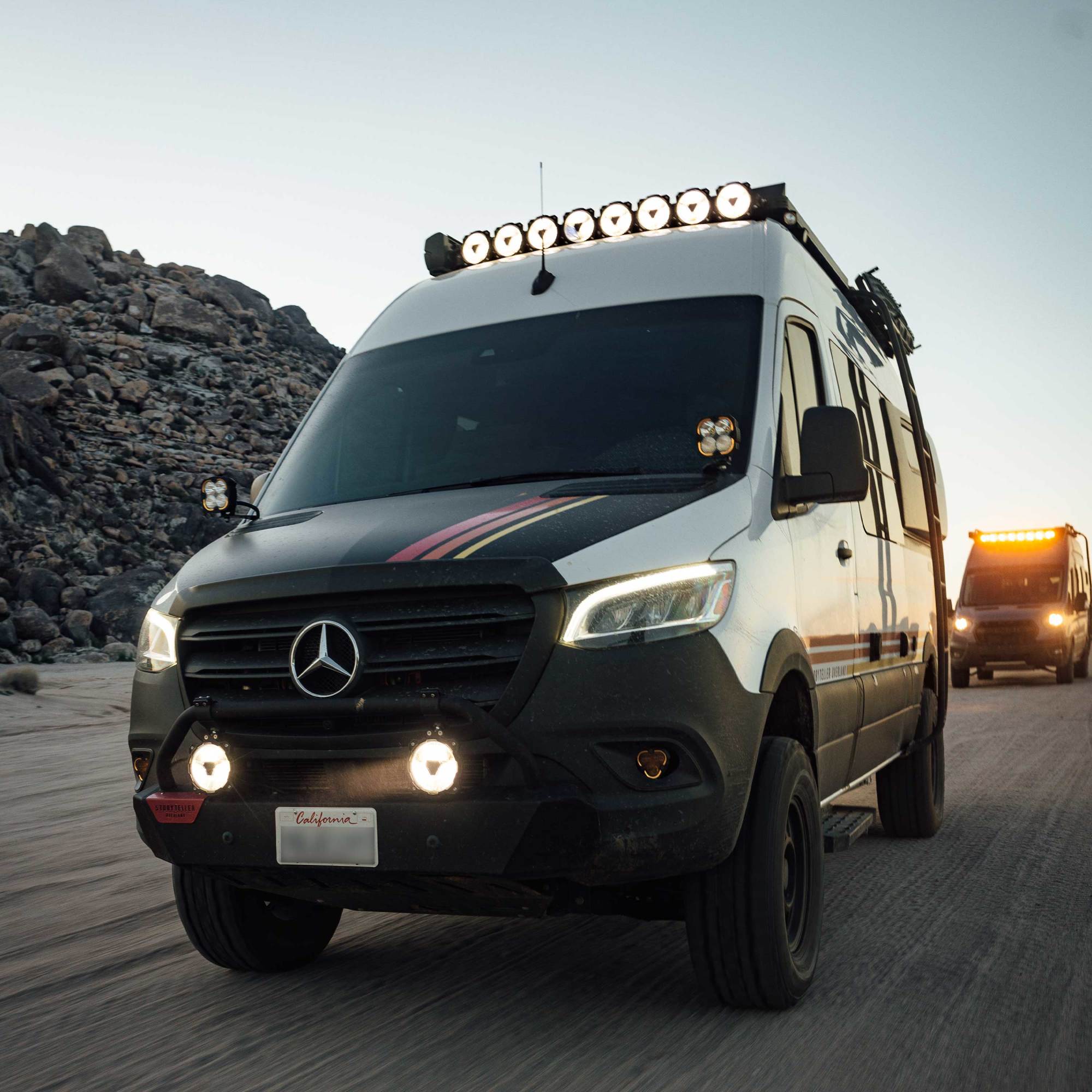 KC HiLiTES Gravity® Titan™ LED - 6" 2-Pack - SAE Driving Beam 91405