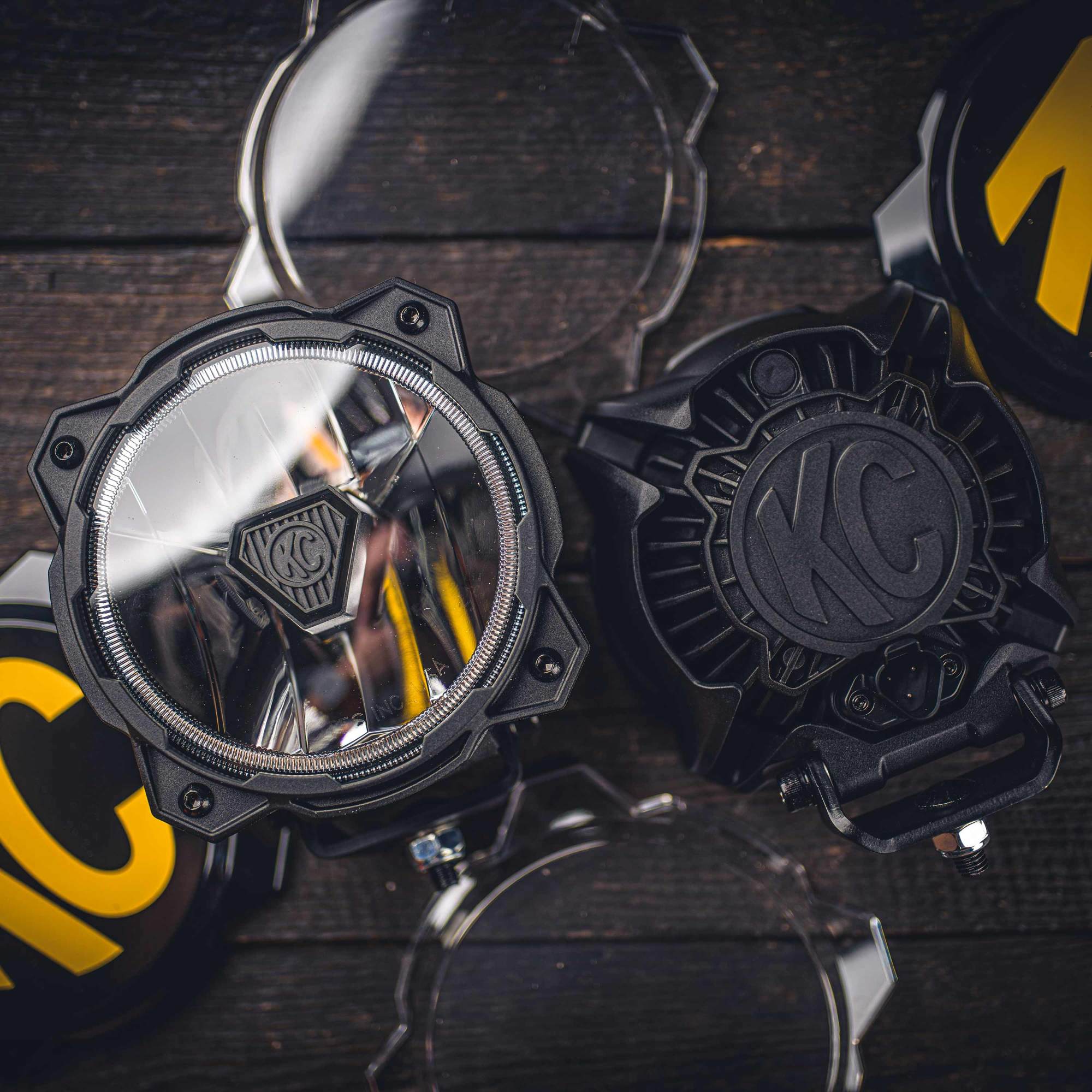 KC HiLiTES Gravity® Titan™ LED - 6" 2-Pack - Spot Beam 91401