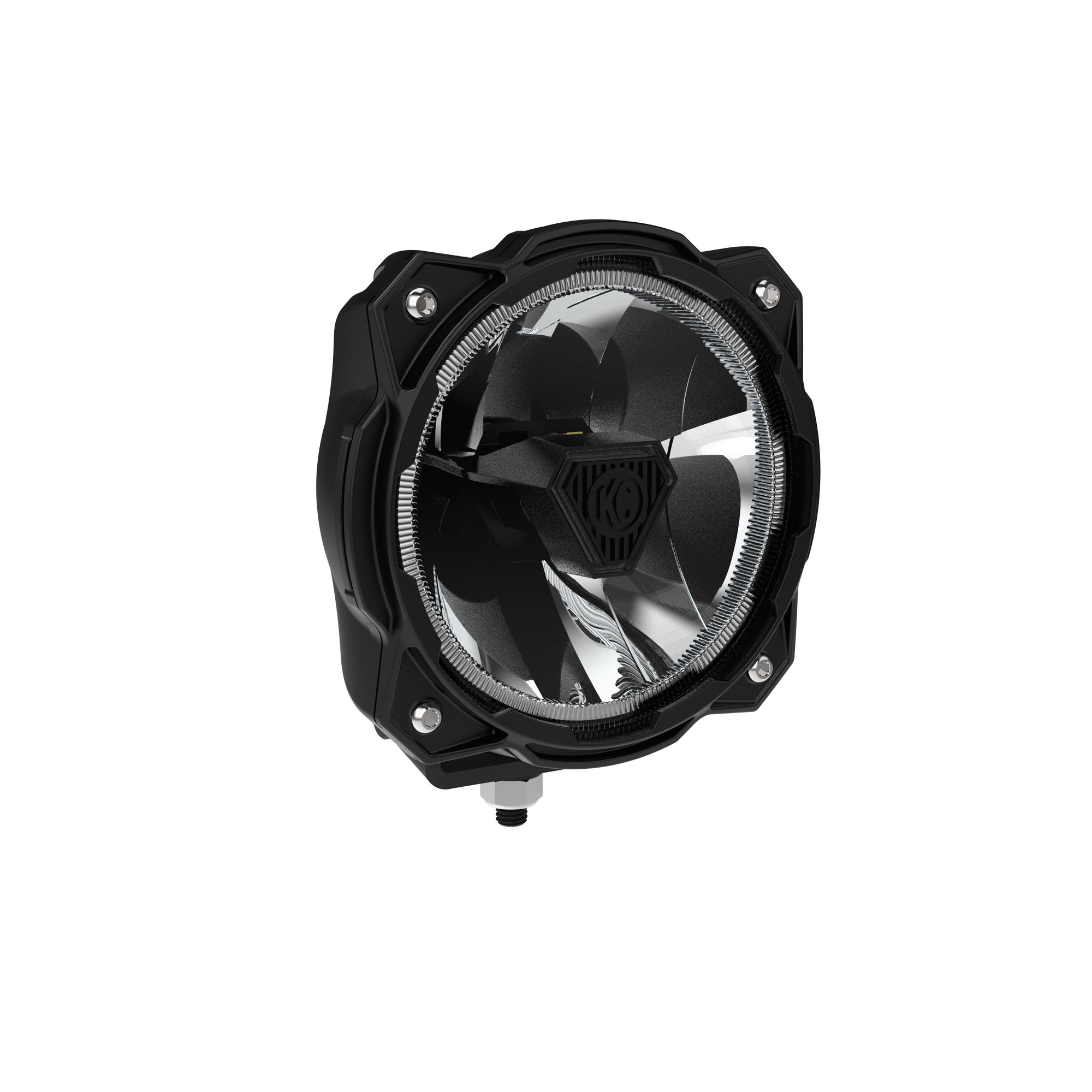 KC HiLiTES Gravity® Titan™ LED - 6" 2-Pack - Wide-40 Beam 91403