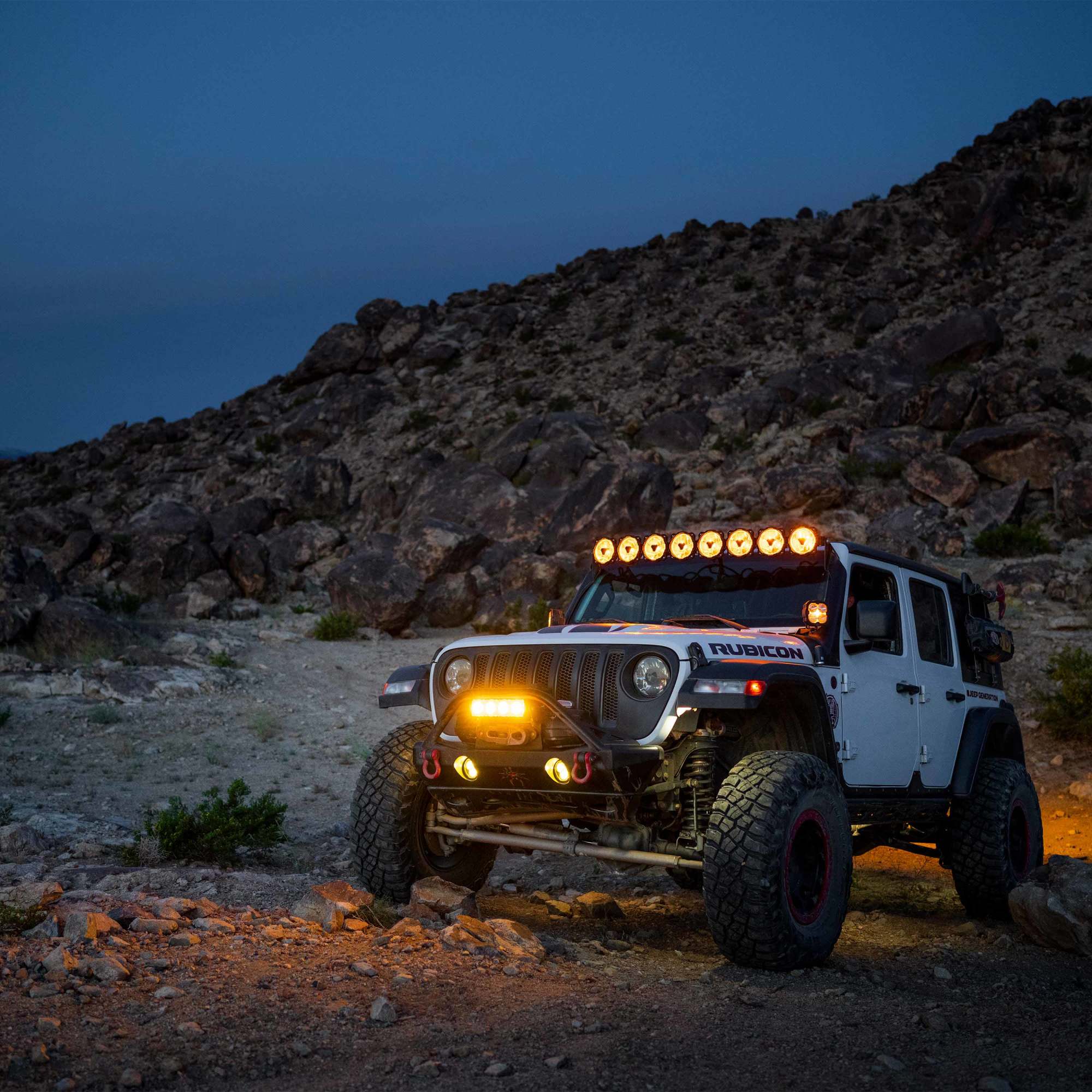 KC HiLiTES Gravity® Titan™ LED - 8-Light 50" Light Bar 91418