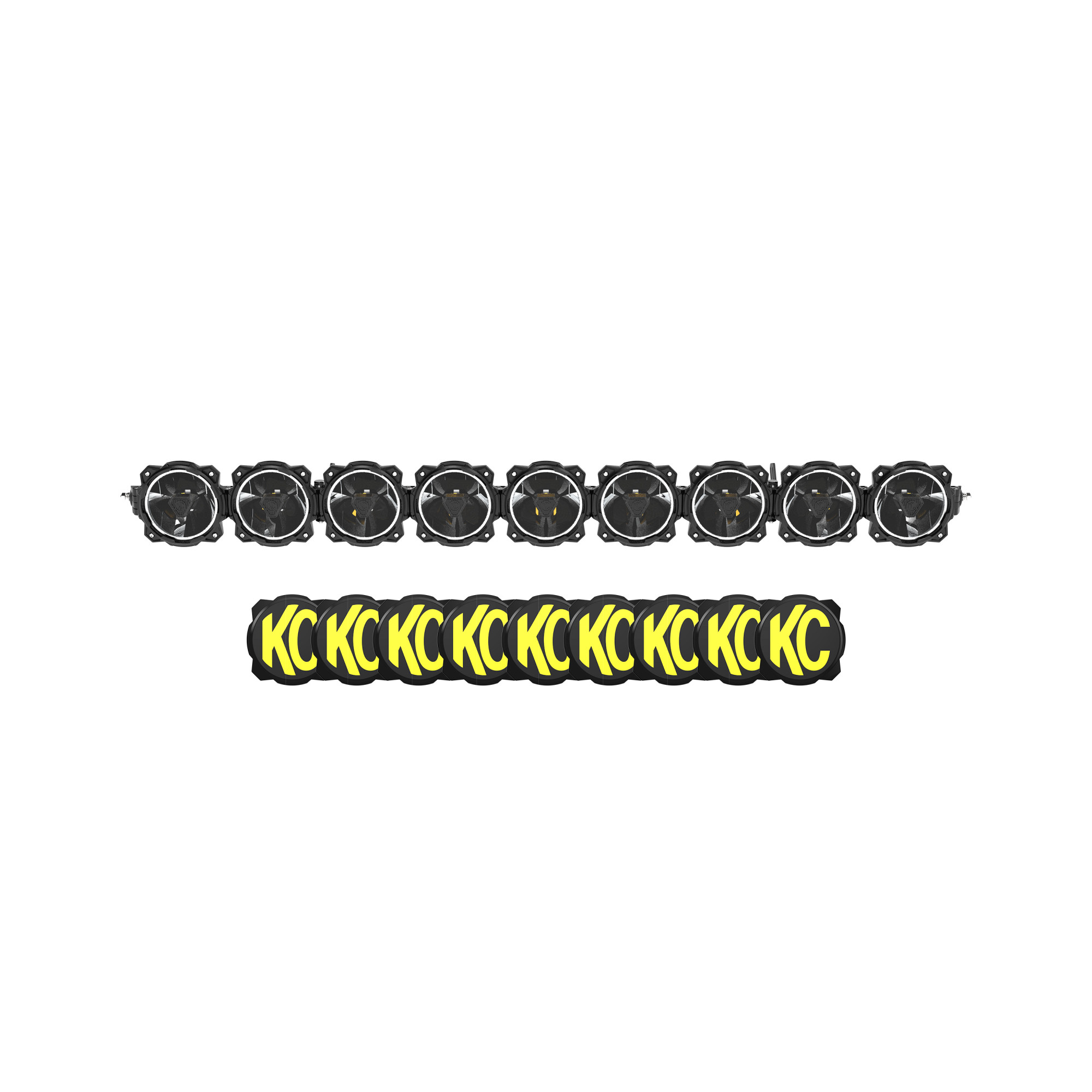 KC HiLiTES Gravity® Titan™ LED - 9-Light 57" Light Bar 91419
