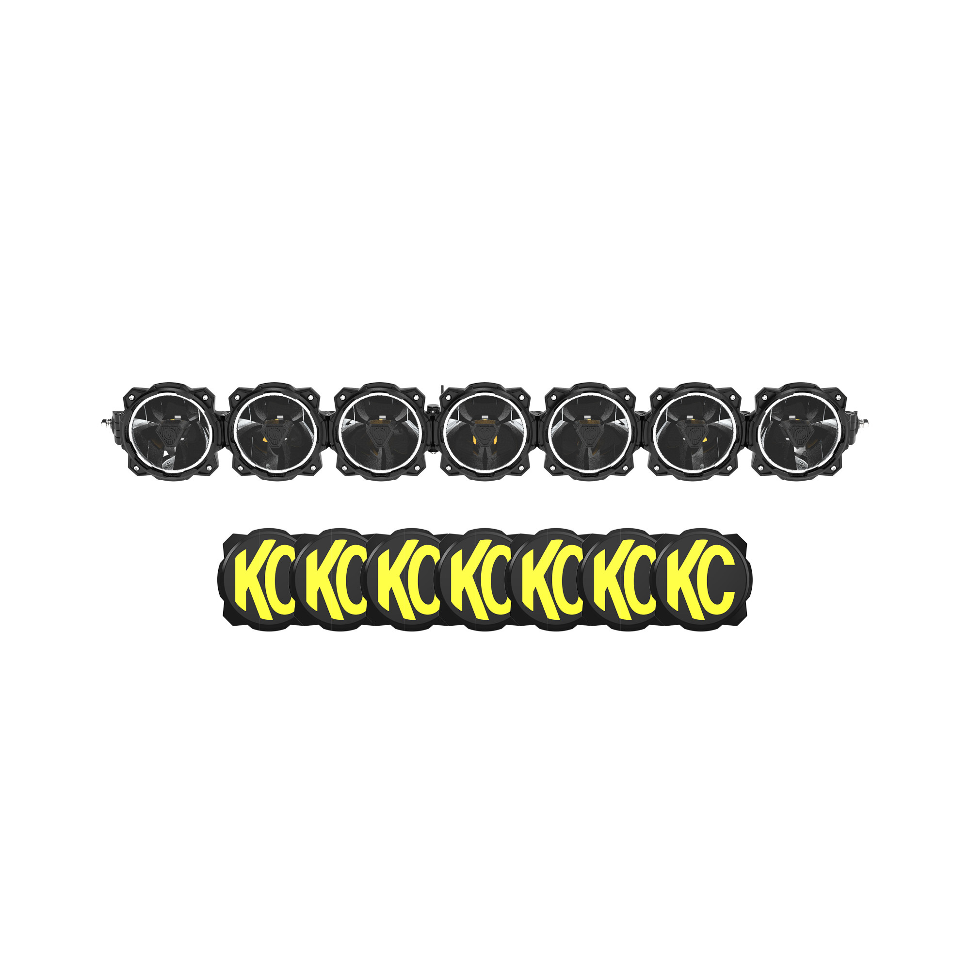 KC HiLiTES Gravity Titan LED - 7-Light 45" Lt Bar - 11-17 Ford Super Duty (Mnt Specific) 91421