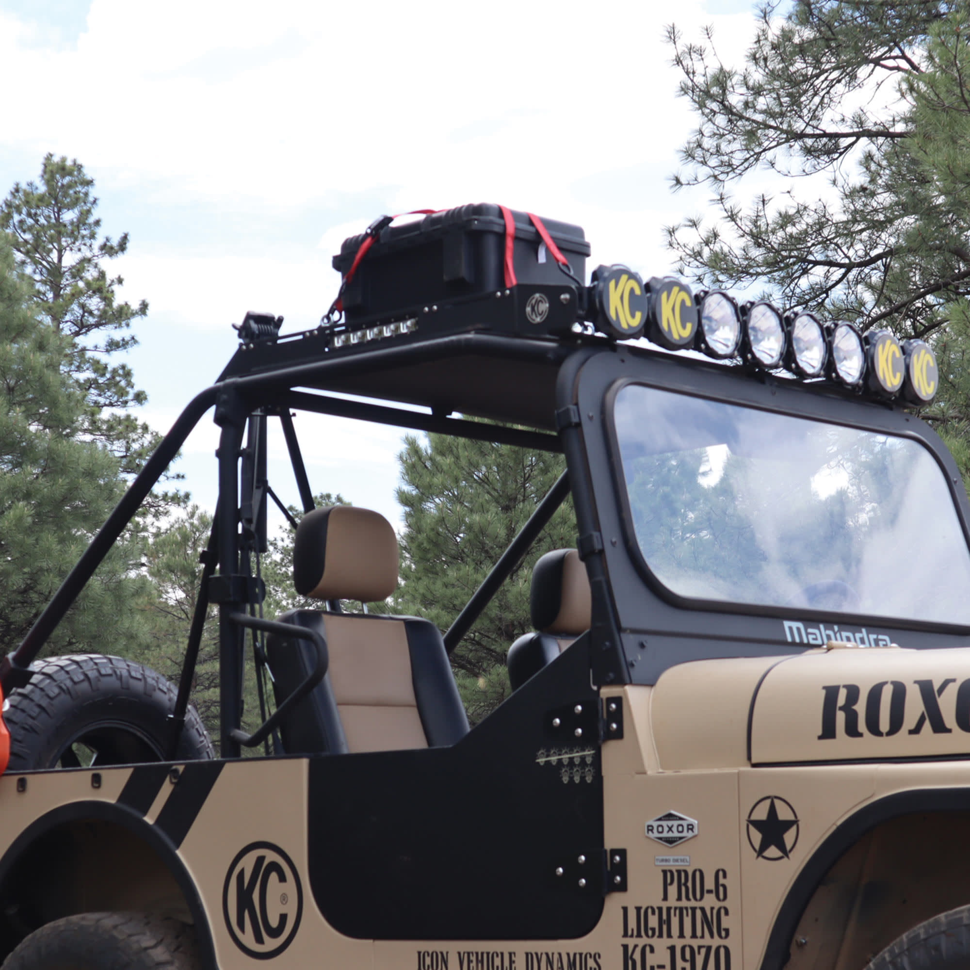 KC HiLiTES KC Eye Nut KC M-RACK Kit 2PK 92001