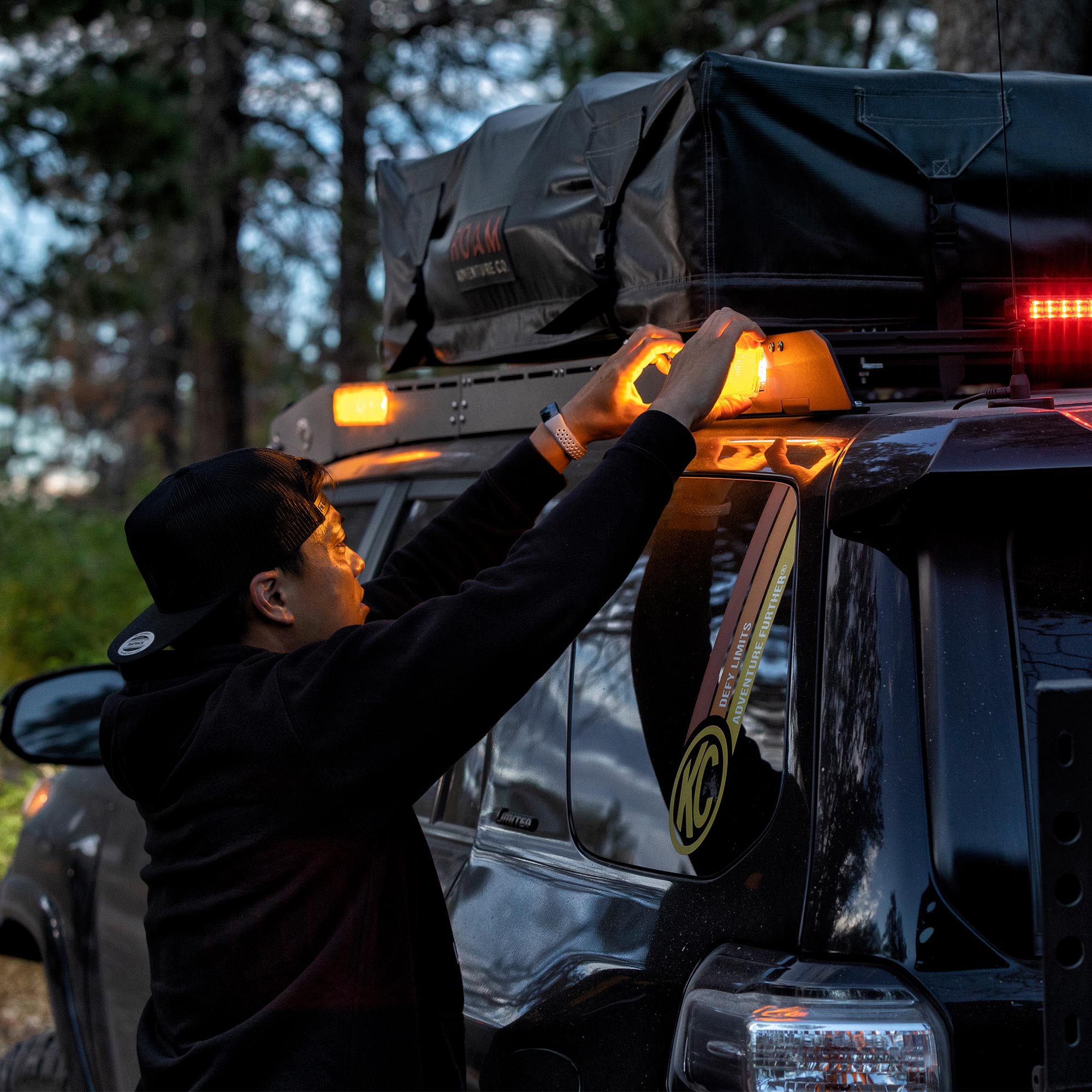 KC HiLiTES M-RACK Amber Light Cover - 4 Pack 92003