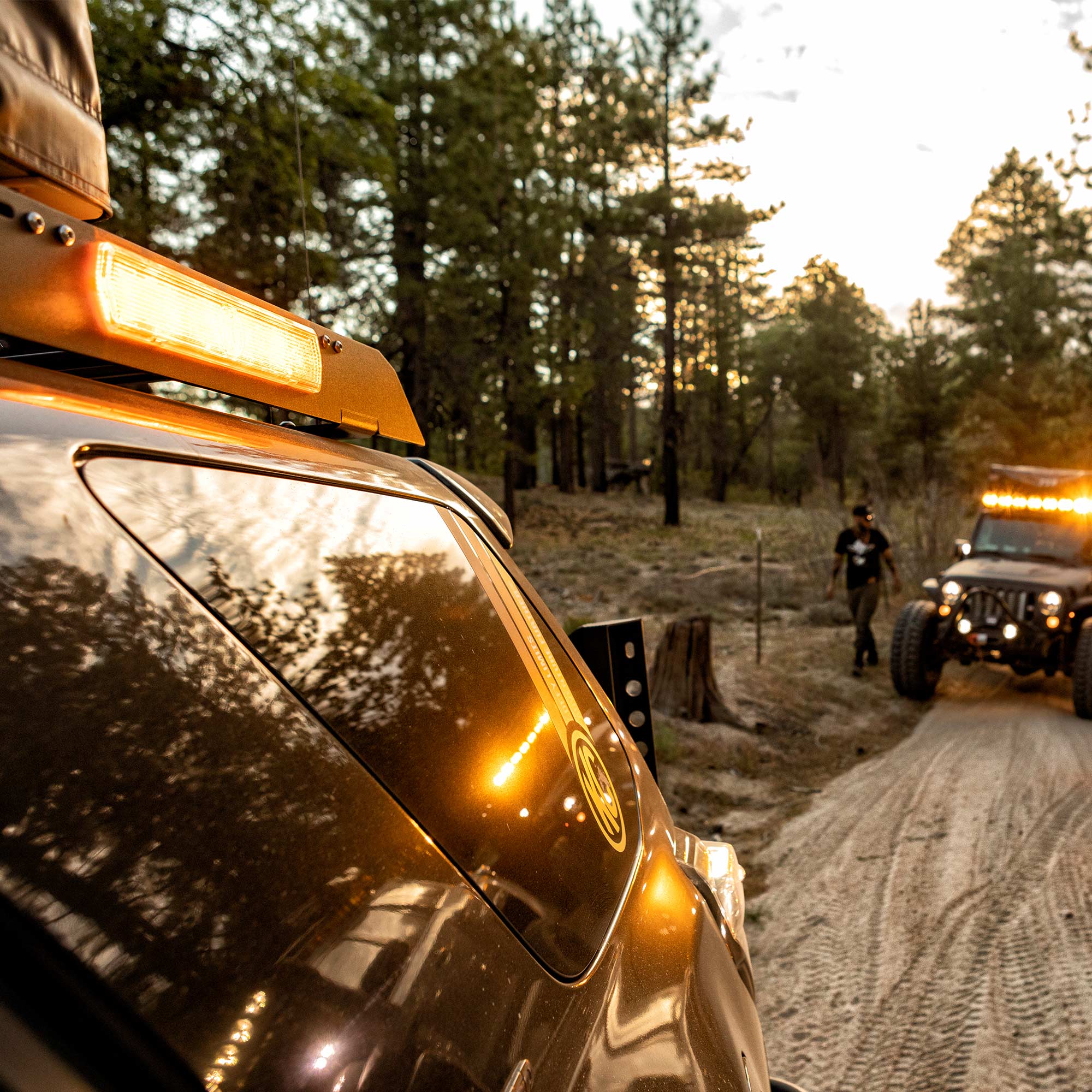 KC HiLiTES M-RACK Amber Light Cover - 4 Pack 92003