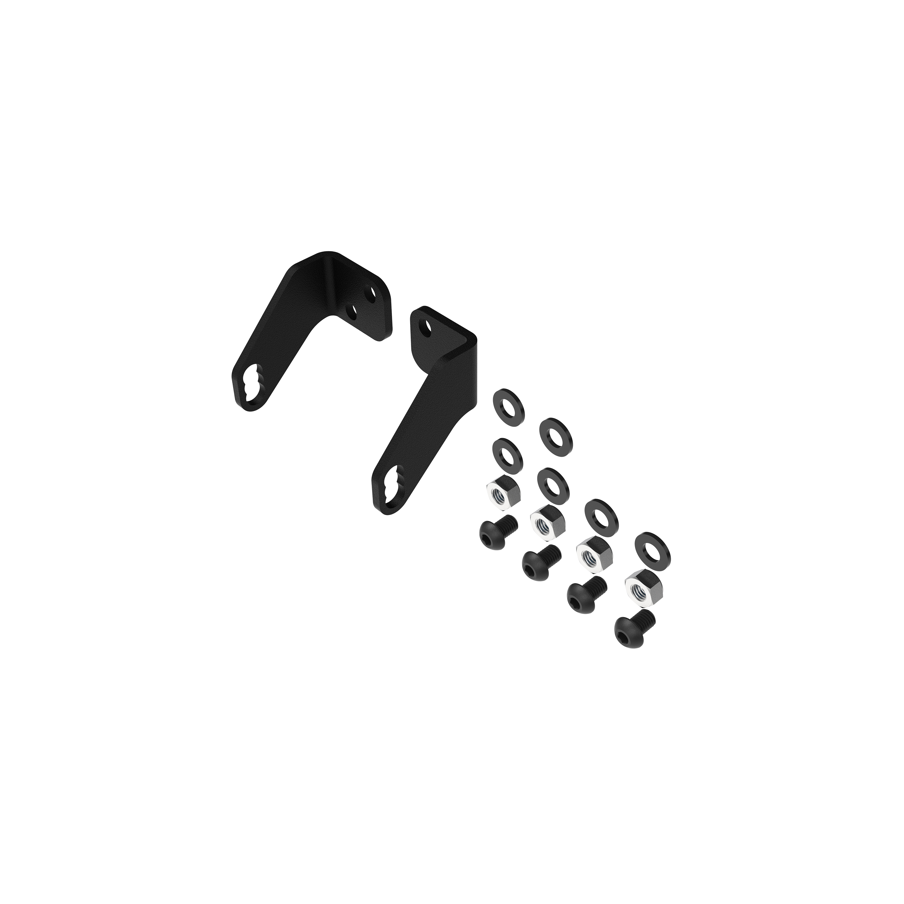 KC HiLiTES KC FE1 Rear Roof Rack Light Mounts 92504