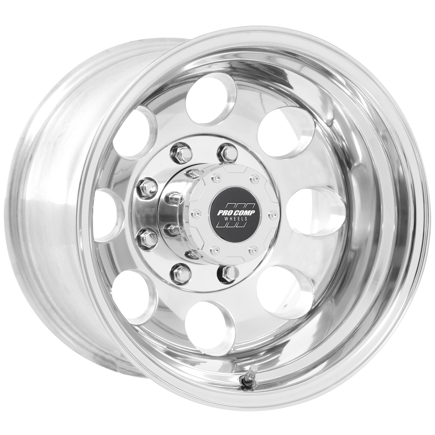 Pro Comp Vintage Polished 16x8 8x170 4.5BS Offset 0mm Cap P/N 7515041 1069-6870