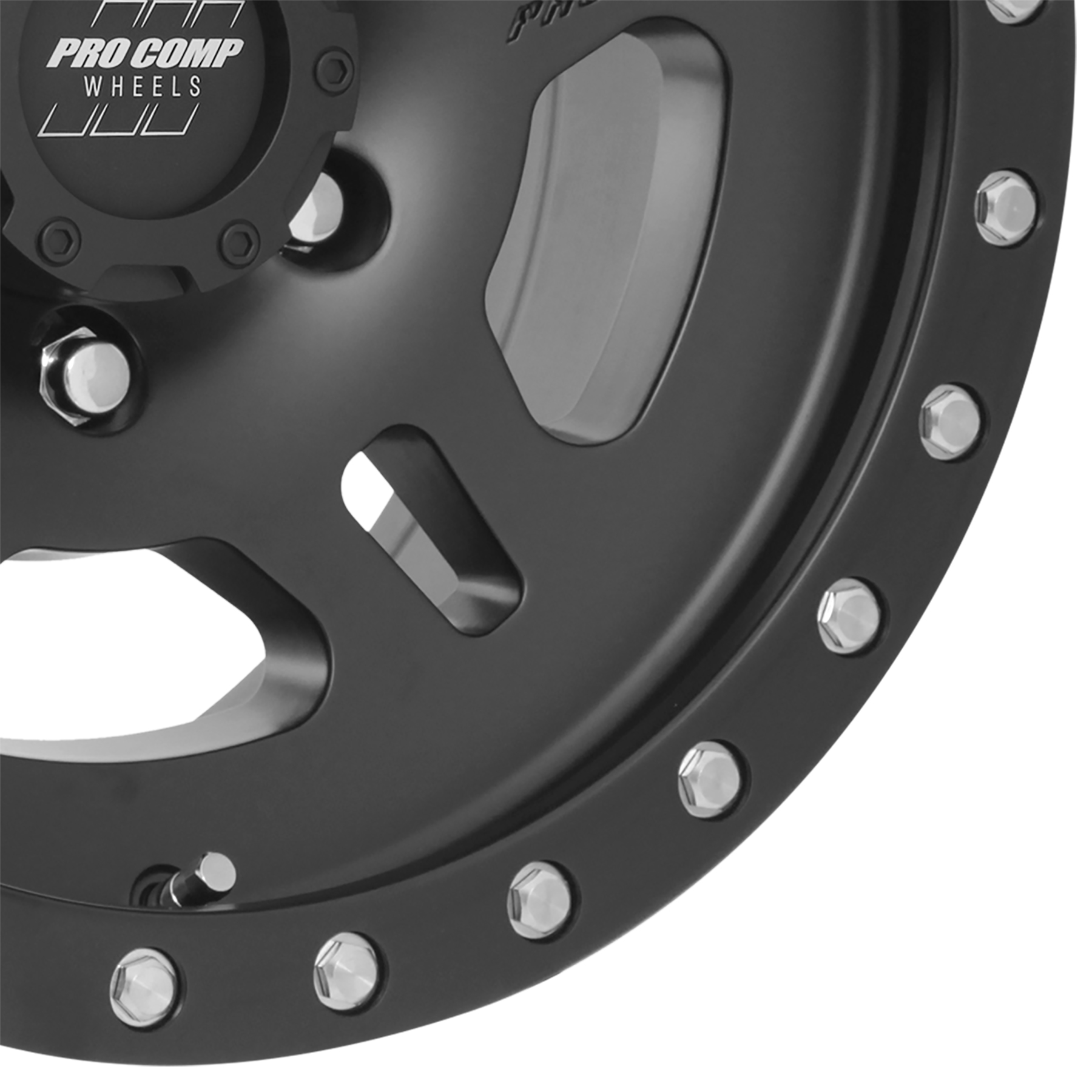 Pro Comp La Paz Satin Black 16x8 6x5.5 4.5BS Offset 0mm Cap P/N 502942500 5029-6883