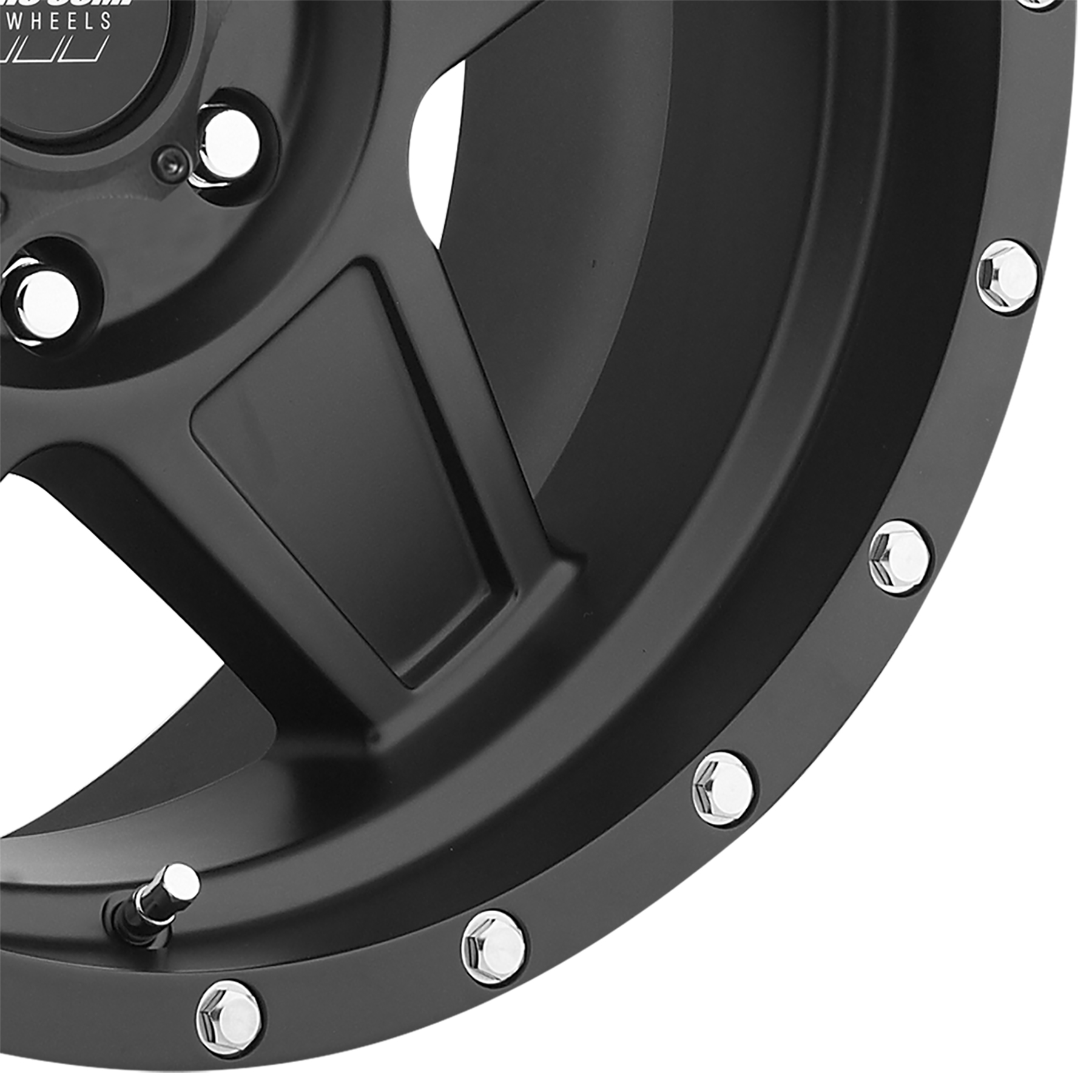Pro Comp Predator Satin Black 17x8.5 6x5.5 4.75BS Offset 0mm Cap P/N 503434200 5035-78583