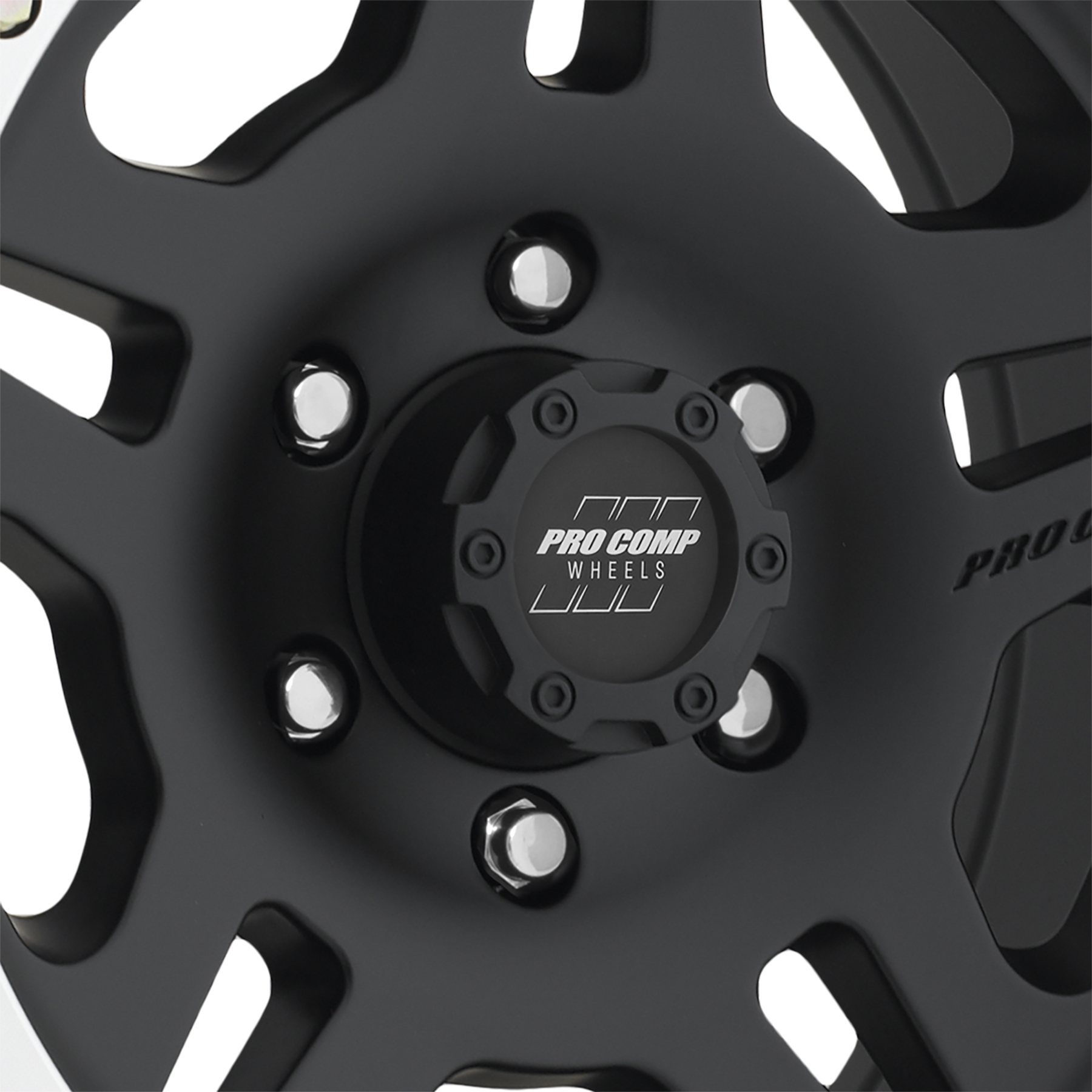 Pro Comp La Paz Satin Black Machined 17x8.5 6x5.5 4.75BS Offset 0mm Cap P/N 502942500 5129-78583