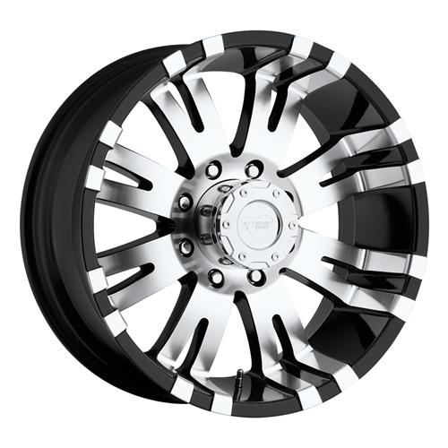 Pro Comp 20X9.5 8X180 5BS Offset 0Mm Gloss Black Milled 8142-29589