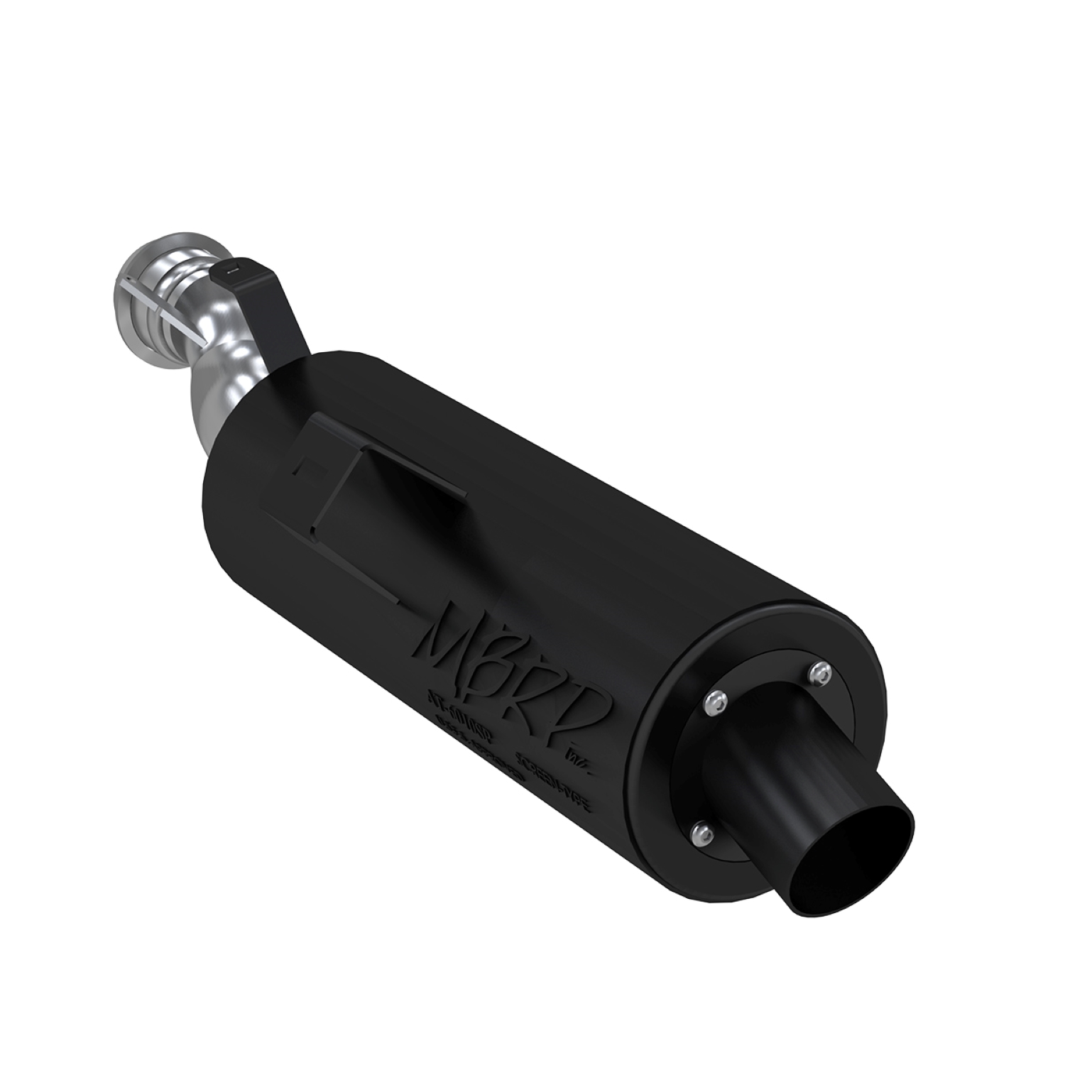 MBRP Exhaust Sport Muffler. USFS Approved Spark Arrestor. AT-6512SP