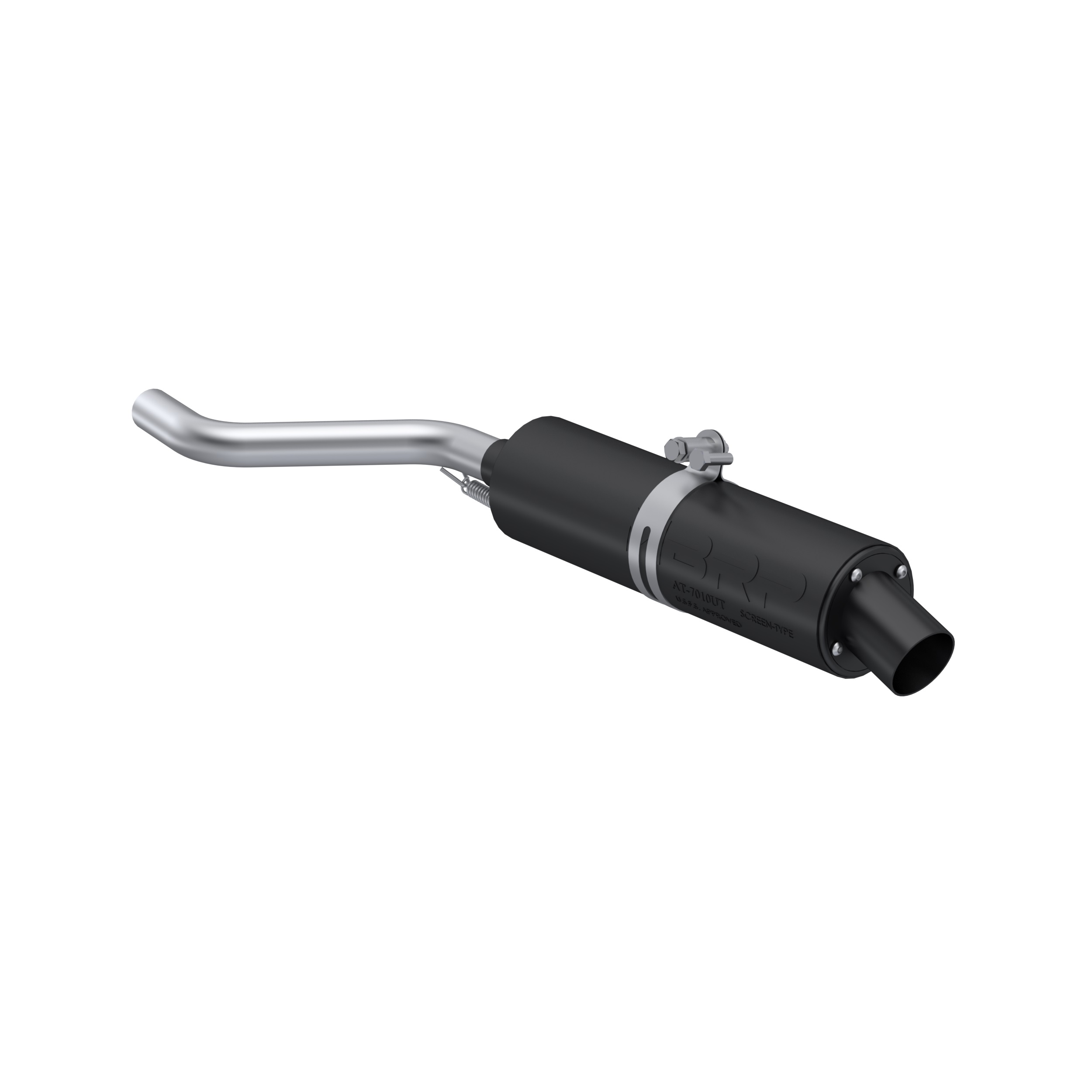 MBRP Exhaust Utility Muffler. USFS Approved Spark Arrestor. AT-7105