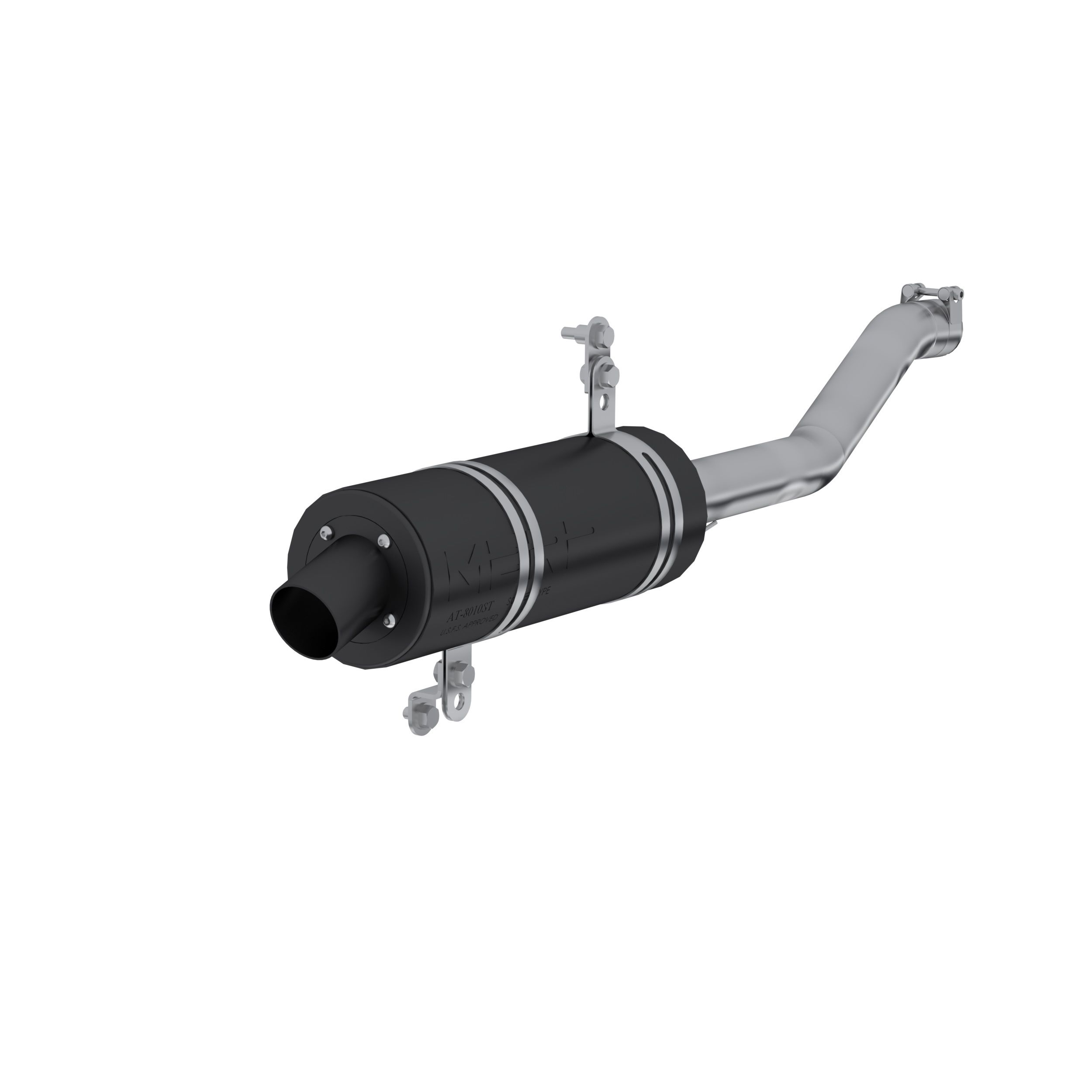 MBRP Exhaust Performance Muffler. USFS Approved Spark Arrestor. AT-8304P
