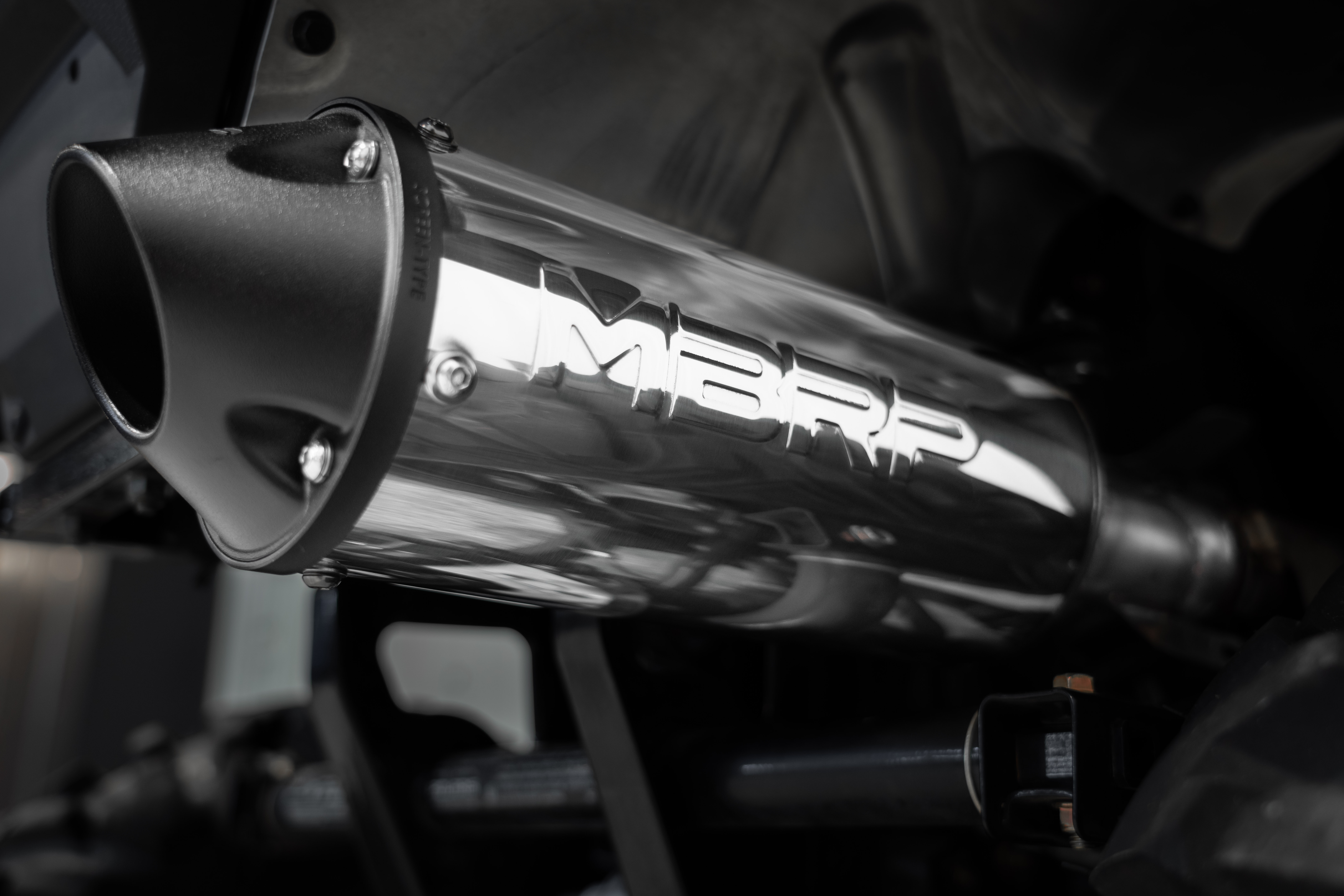 MBRP Exhaust Performance Muffler. Spark Arrestor Included. AT-9502PT
