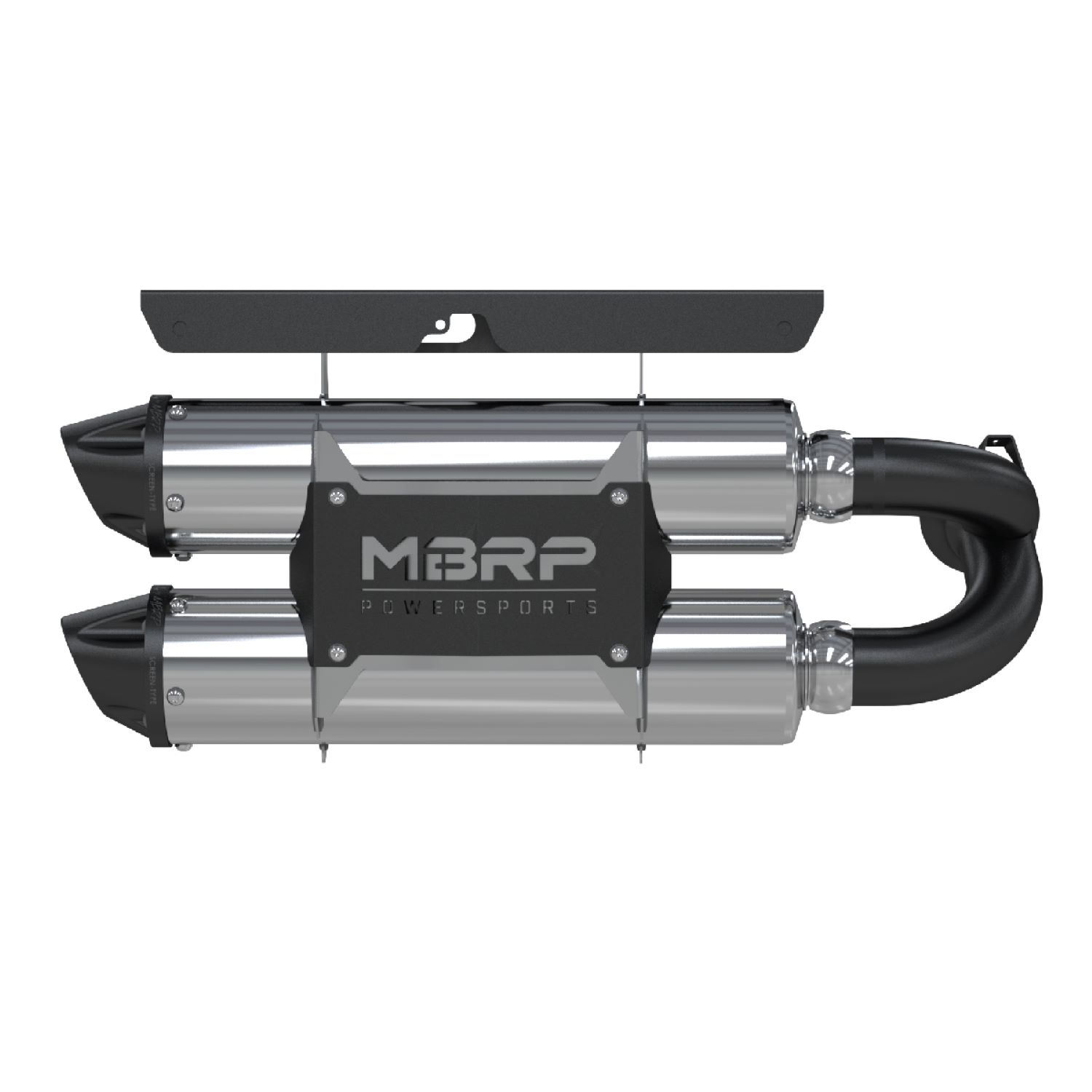 MBRP Exhaust Performance Muffler. Spark Arrestors Included. AT-9516PT