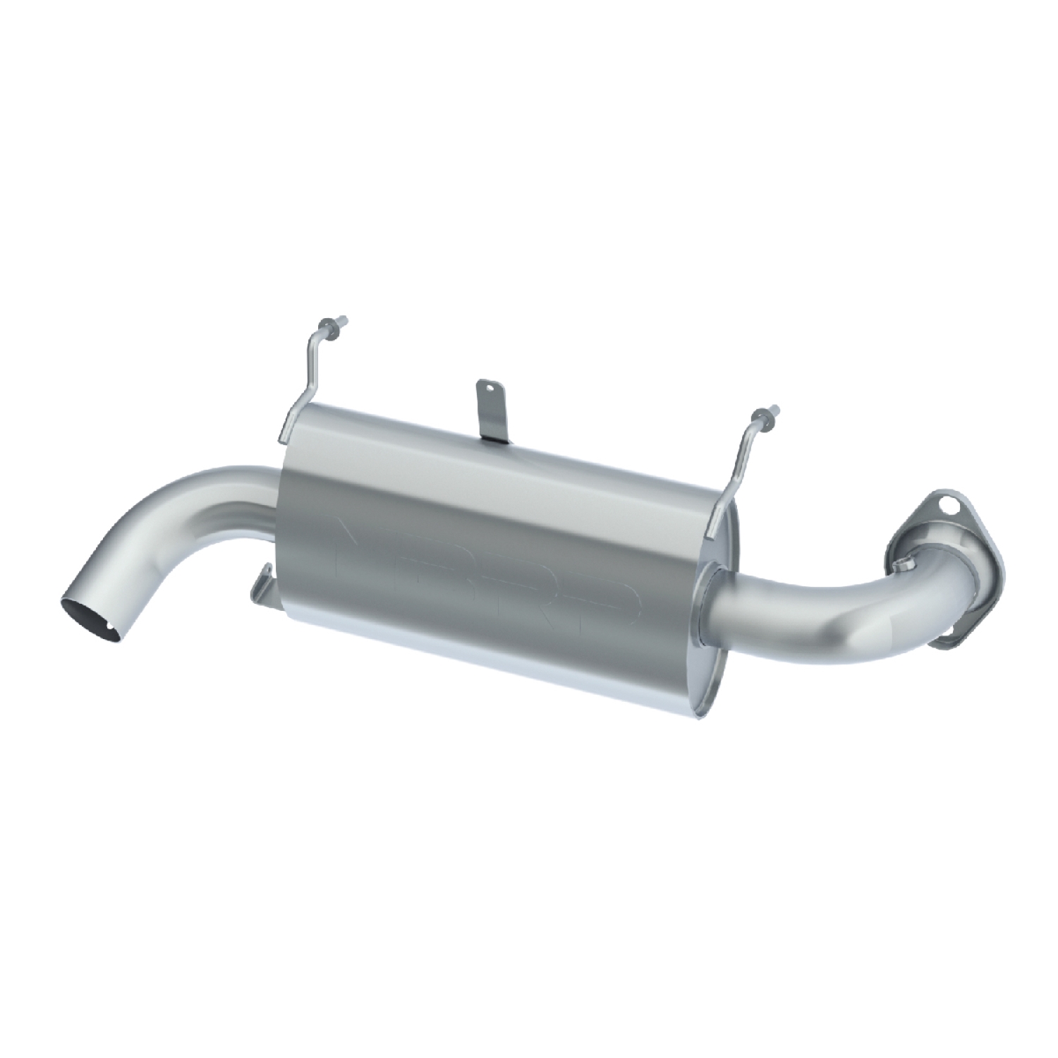 MBRP Exhaust Sport Muffler. Original Spark Arrestor Reused. AT-9517SP