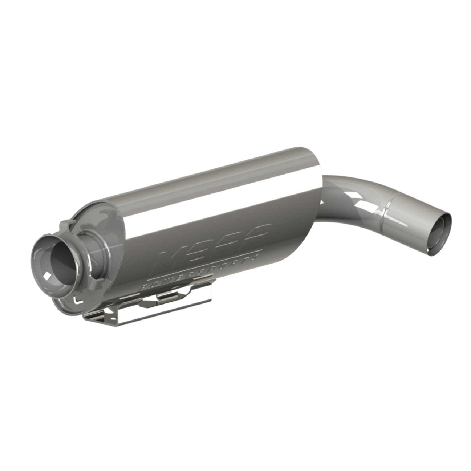 MBRP Exhaust Sport Muffler. Spark Arrestors Included. AT-9708SP