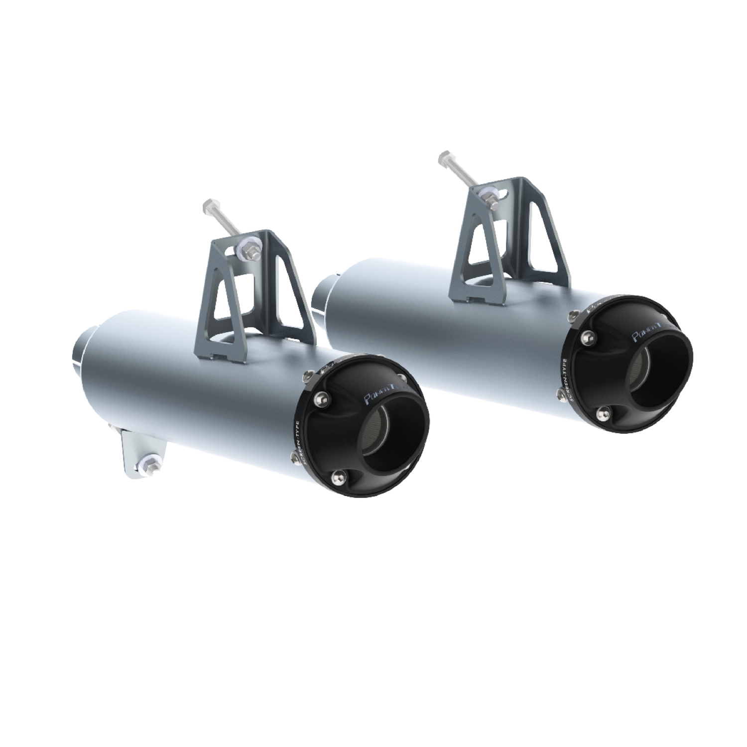 MBRP Exhaust Performance Muffler. Spark Arrestors Included. AT-9207PT