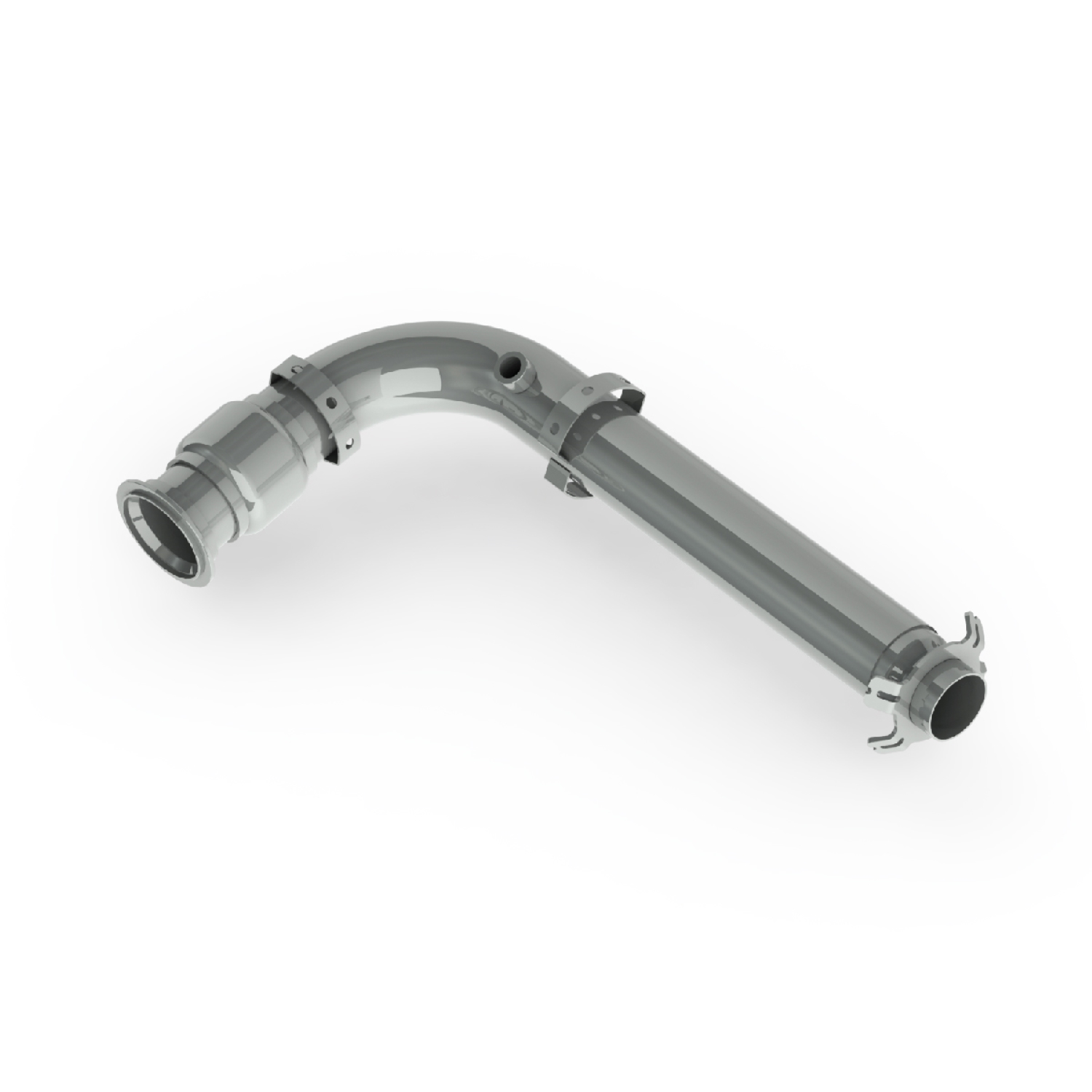 MBRP Exhaust Race Pipe. Stainless Steel. AT-9208RP