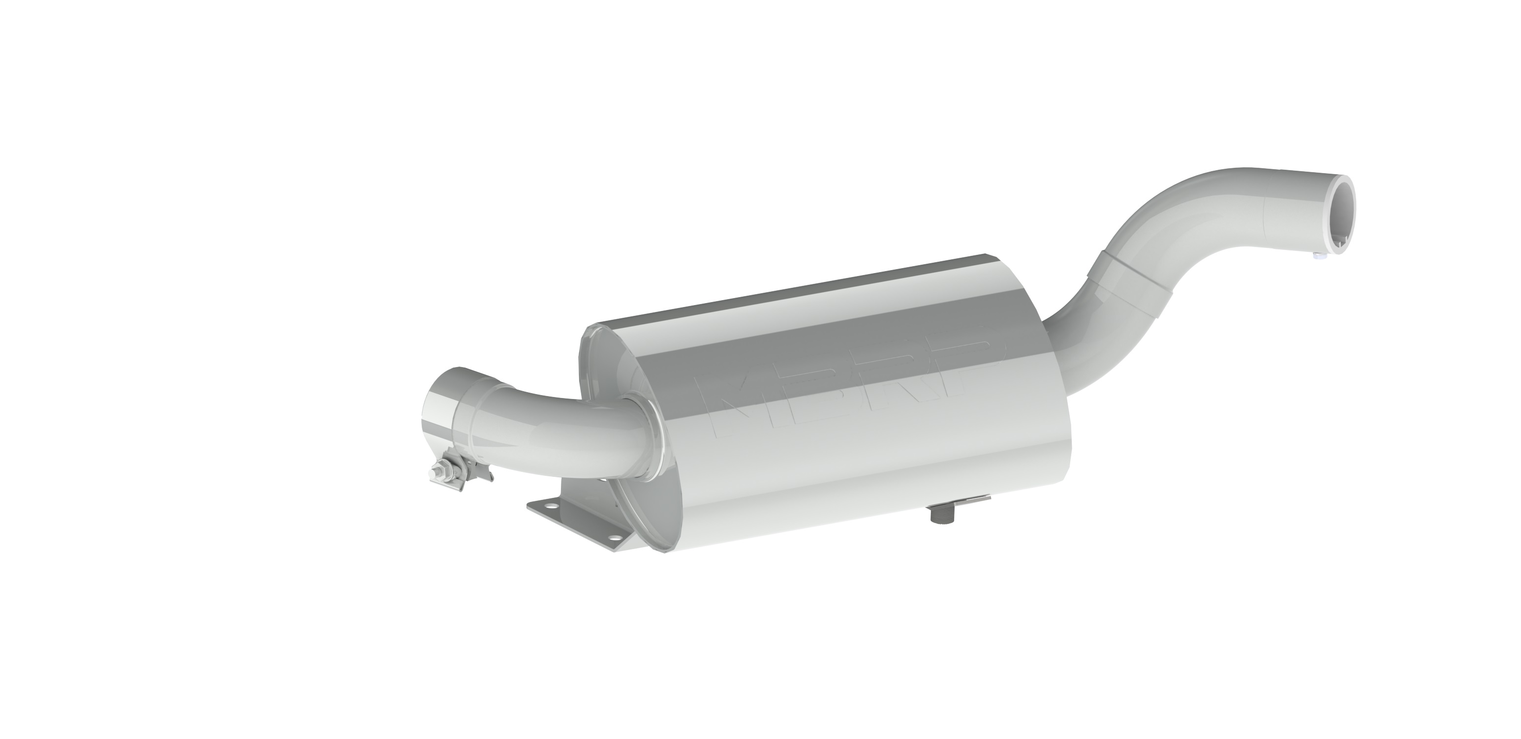 MBRP Exhaust Sport Muffler. Spark Arrestors Included. AT-9211SP