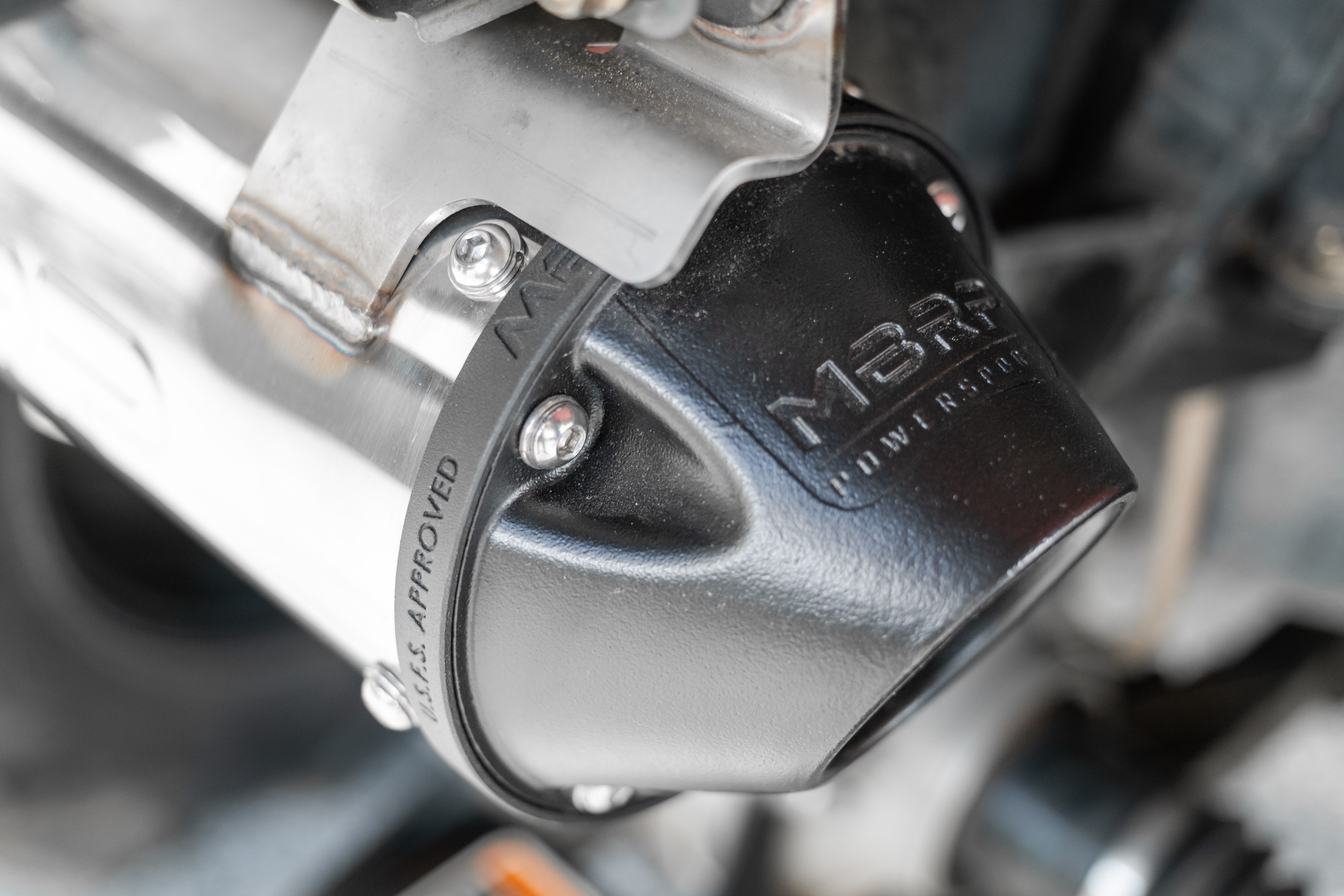 MBRP Exhaust Performance Muffler. Spark Arrestors Included. AT-9214PT