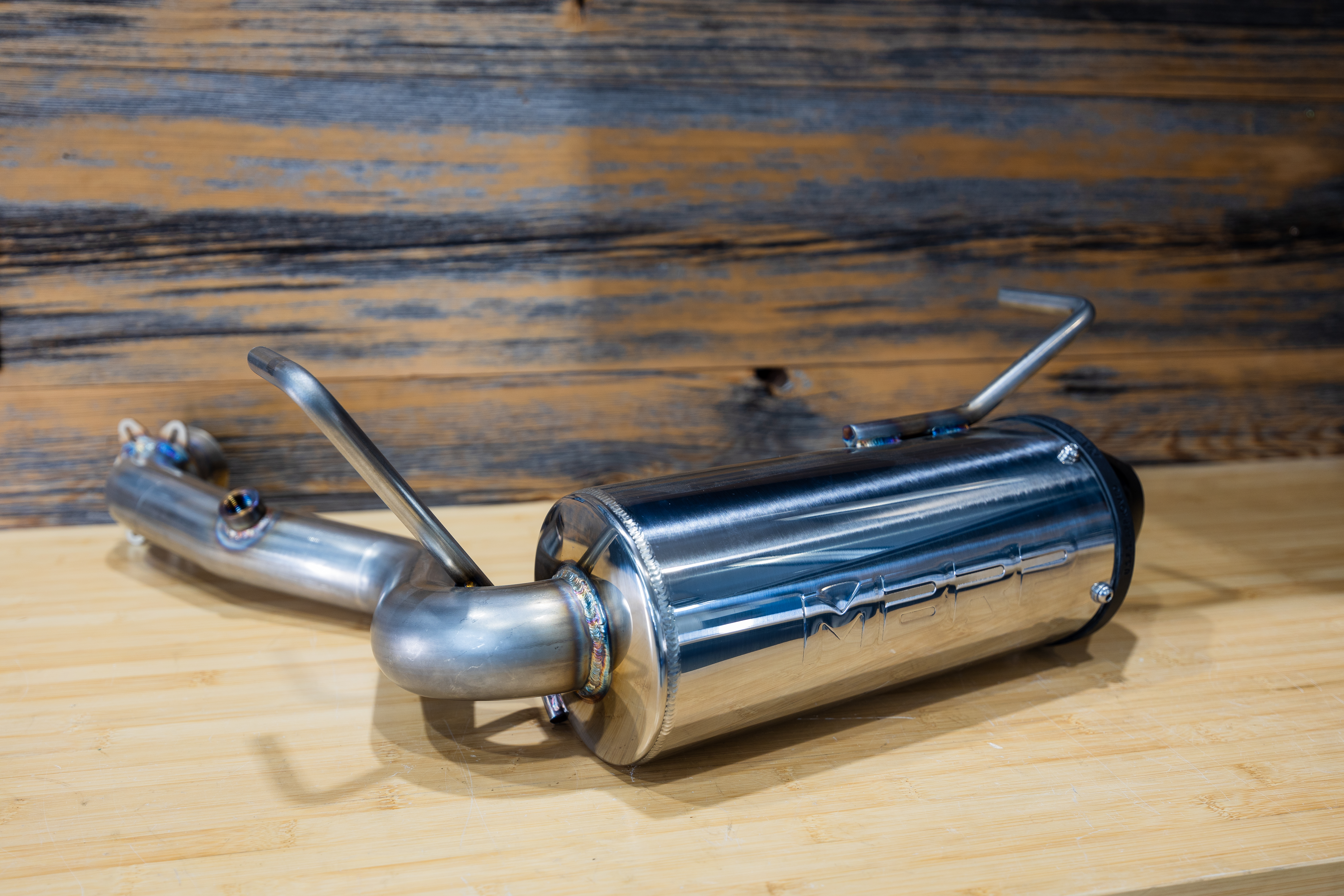 MBRP Exhaust MBRP Single Slip-on Performance Muffler Assembly. AT-9218PT