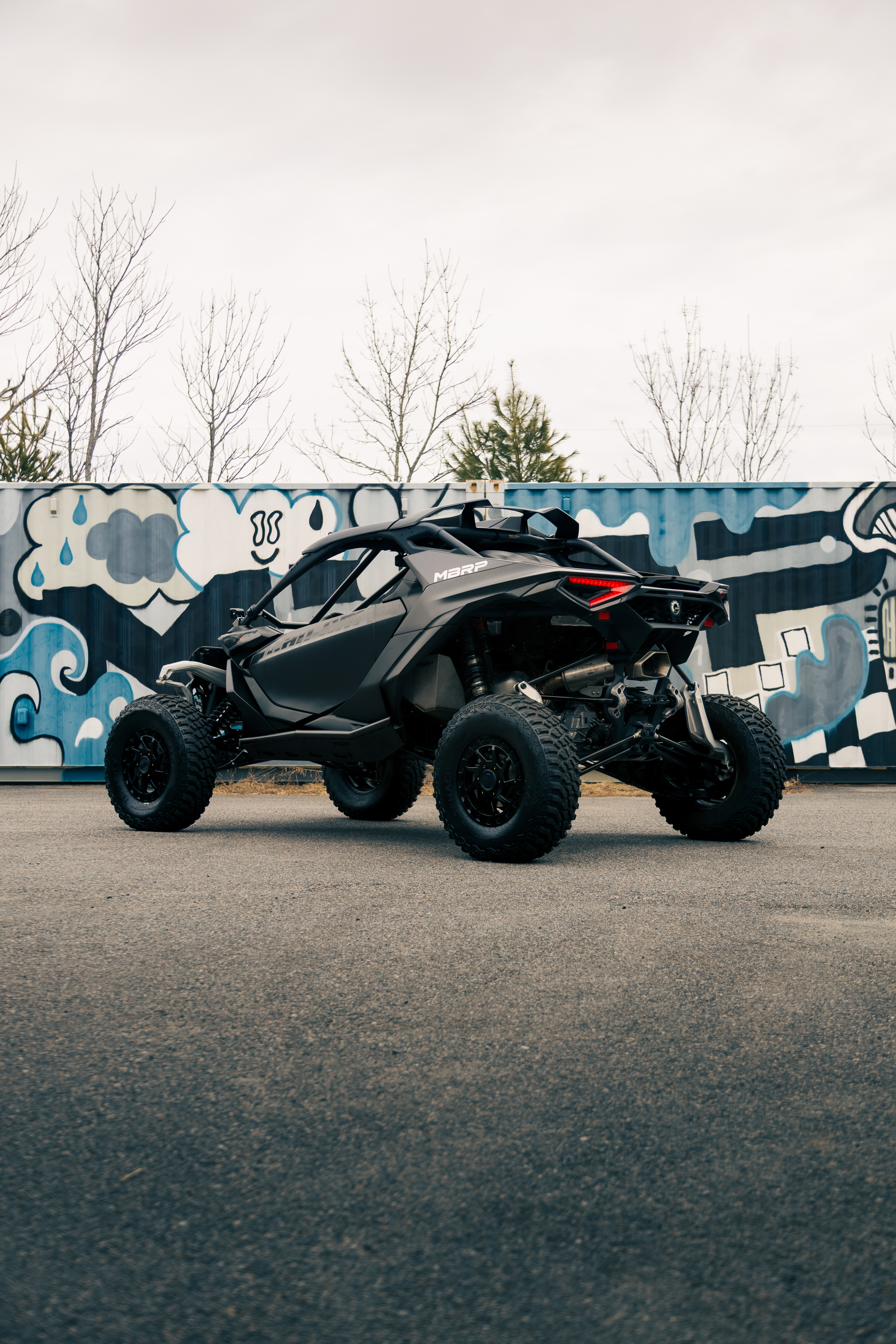 MBRP Exhaust MBRP Black-Coated Steel Rock Sliders. AC-9219-04