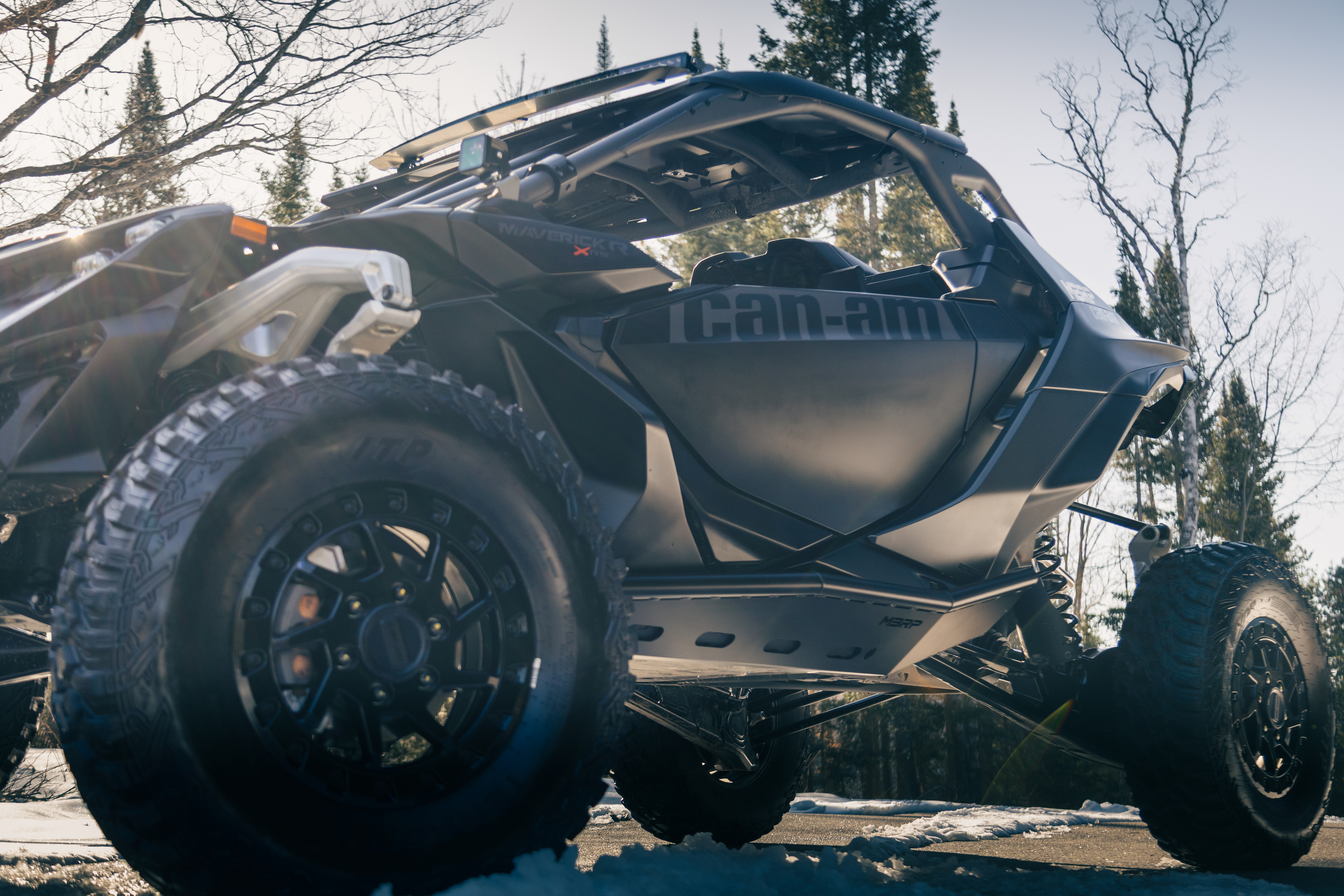 MBRP Exhaust MBRP Black-Coated Steel Rock Sliders. AC-9219-04