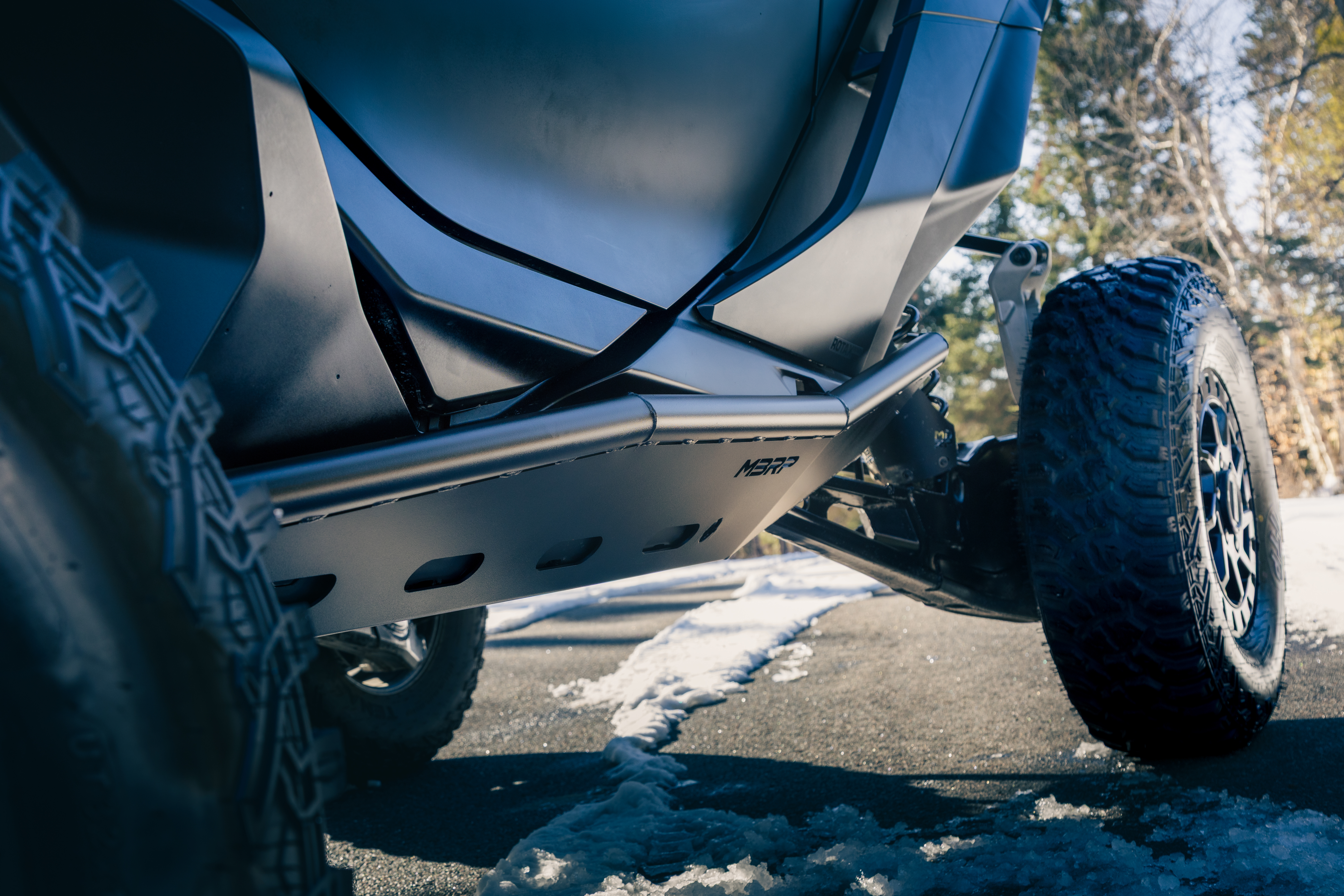 MBRP Exhaust MBRP Black-Coated Steel Rock Sliders. AC-9219-04