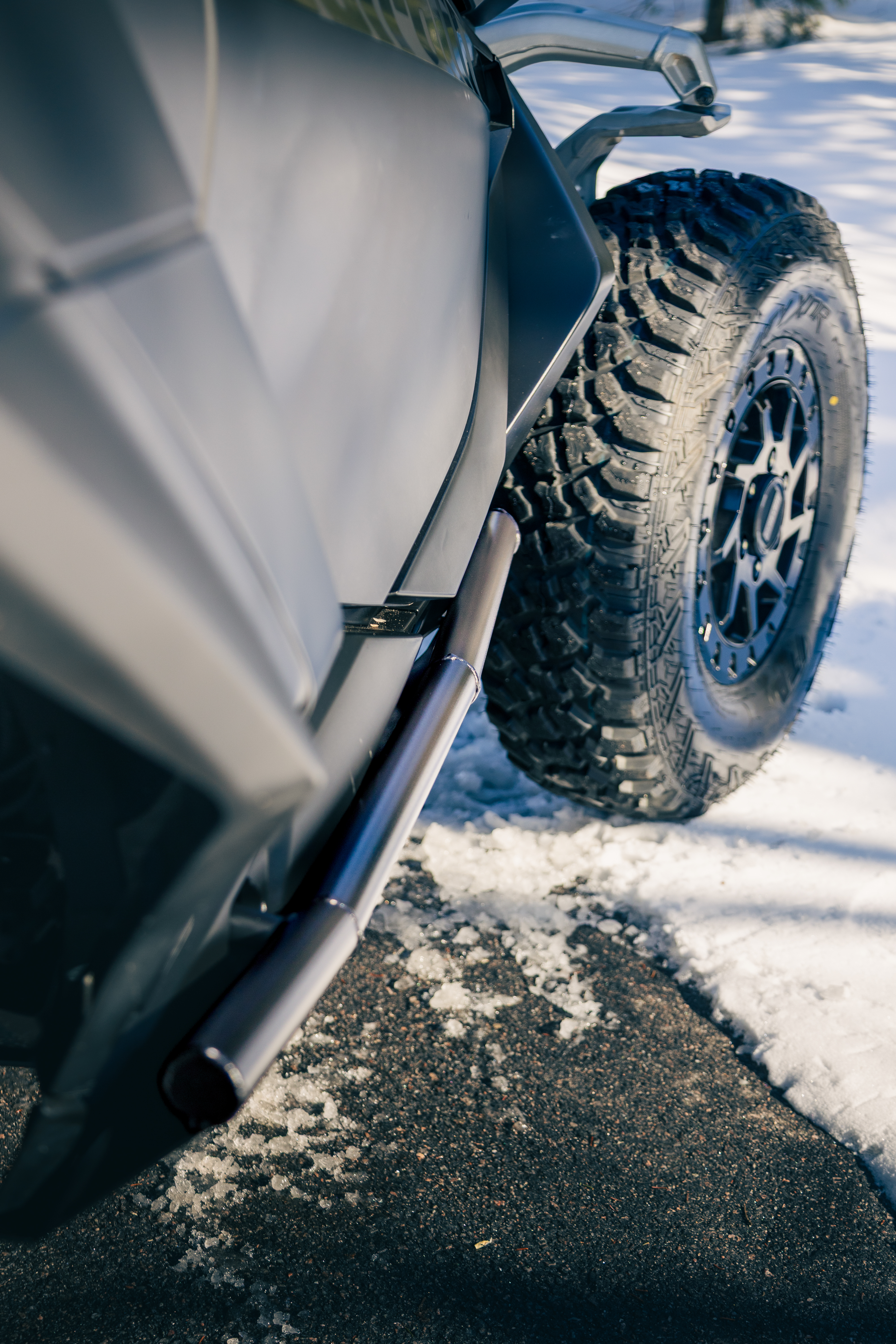 MBRP Exhaust MBRP Black-Coated Steel Rock Sliders. AC-9219-04