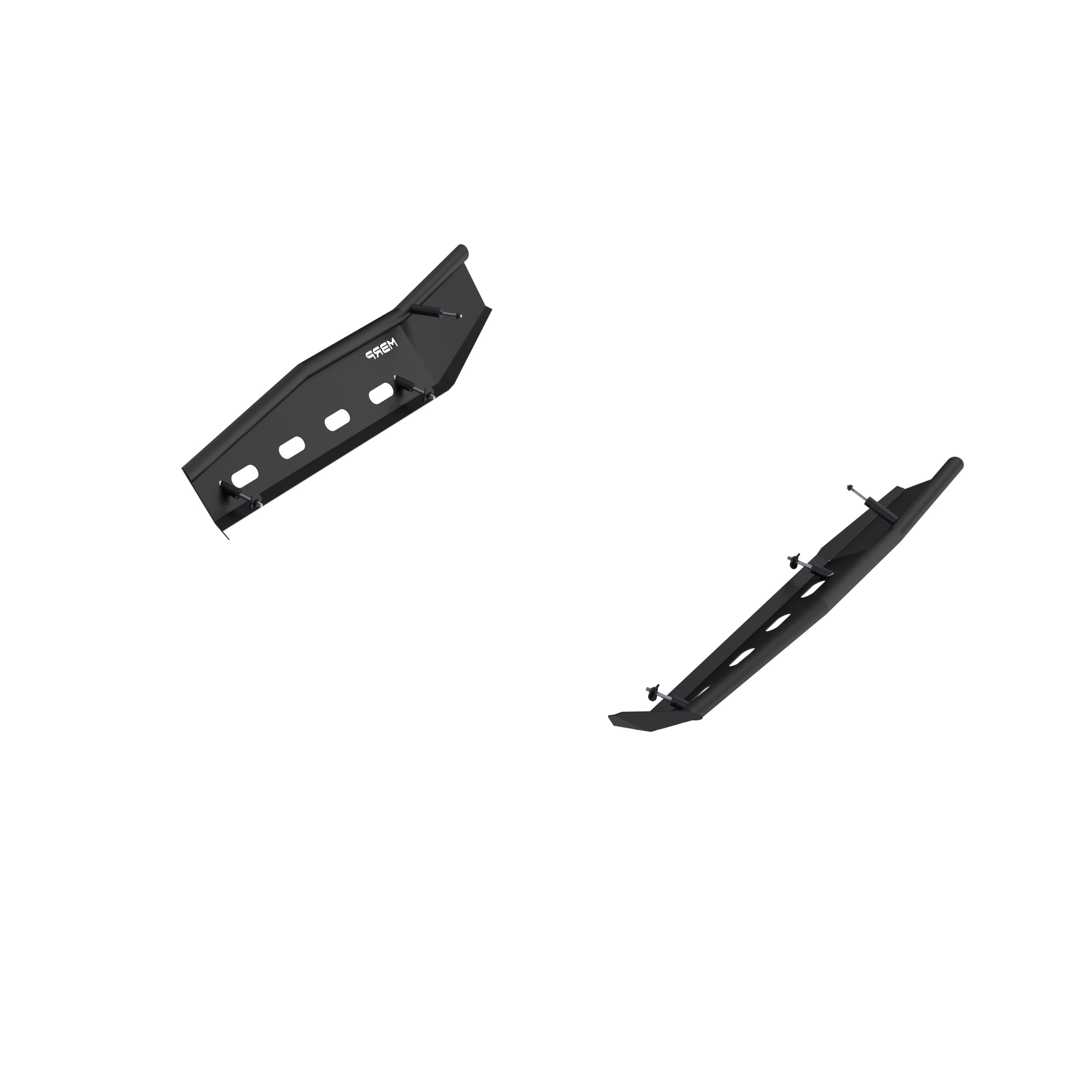 MBRP Exhaust MBRP Black-Coated Steel Rock Sliders. AC-9219-04