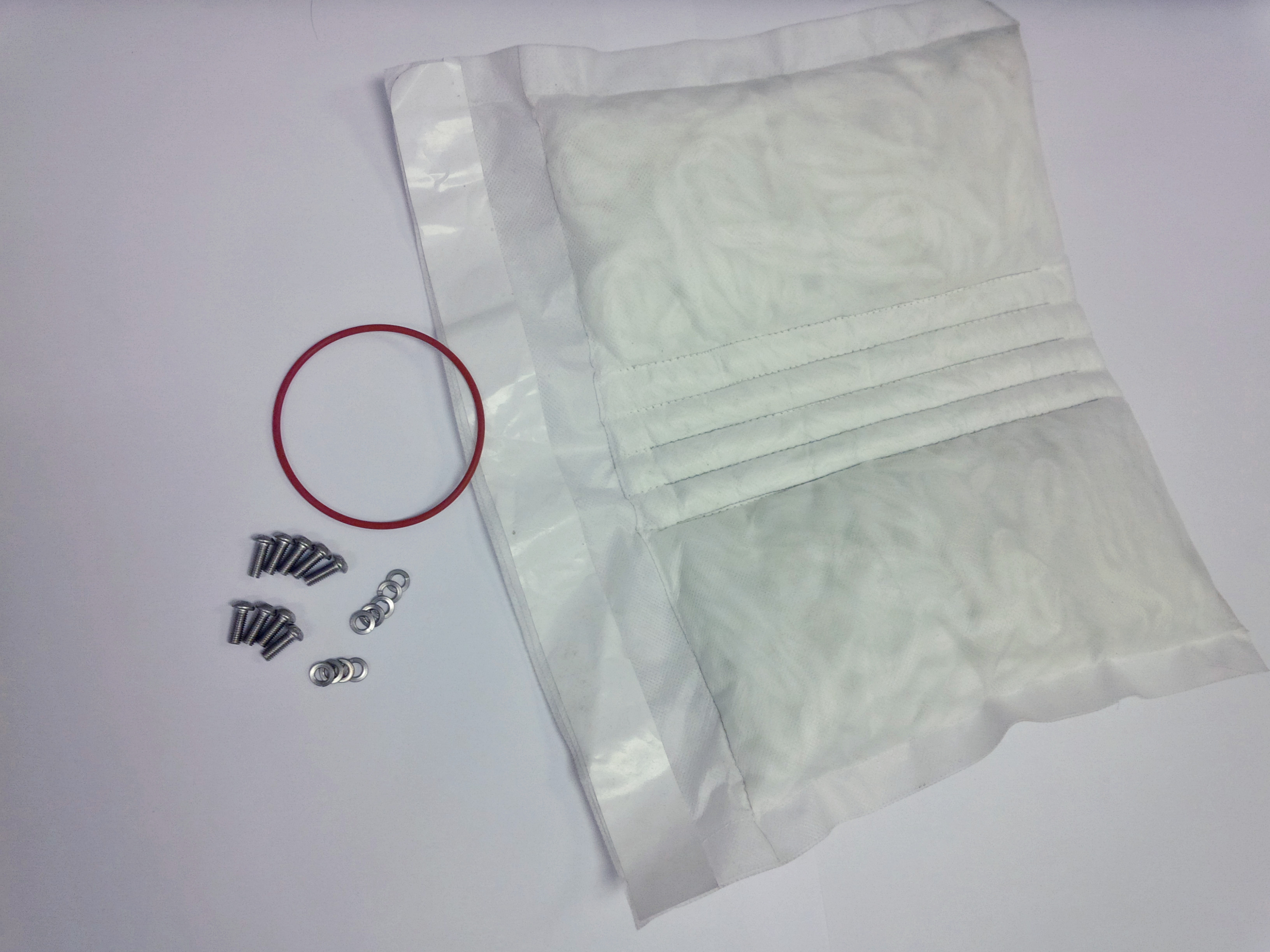 MBRP Exhaust Repack Pillow. Replacement O-Ring. New Hardware for Muffler Endcap. PT-0016PK