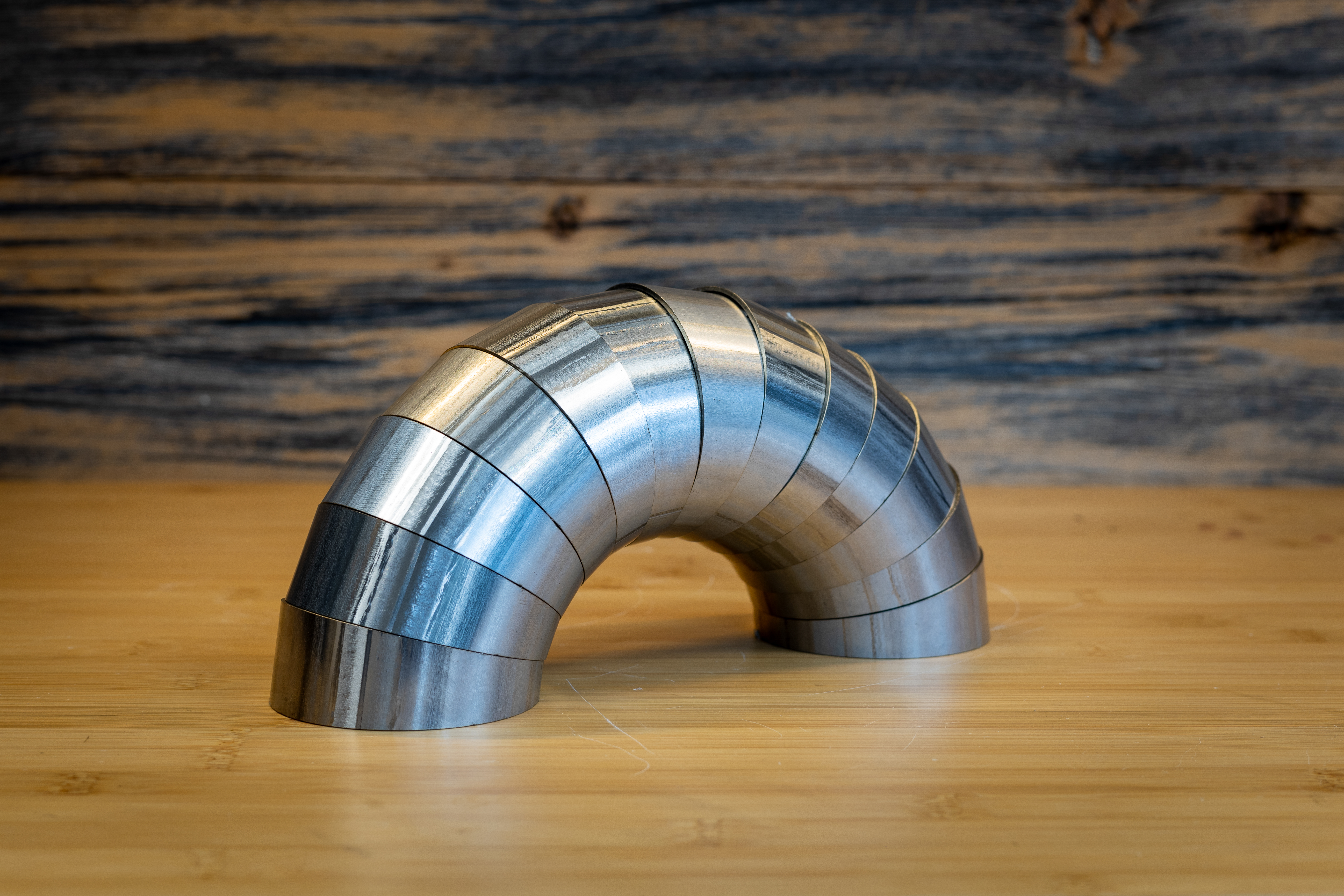 MBRP Exhaust T304SS 3" Diameter, 180 degree, Pie Cut. PC15197