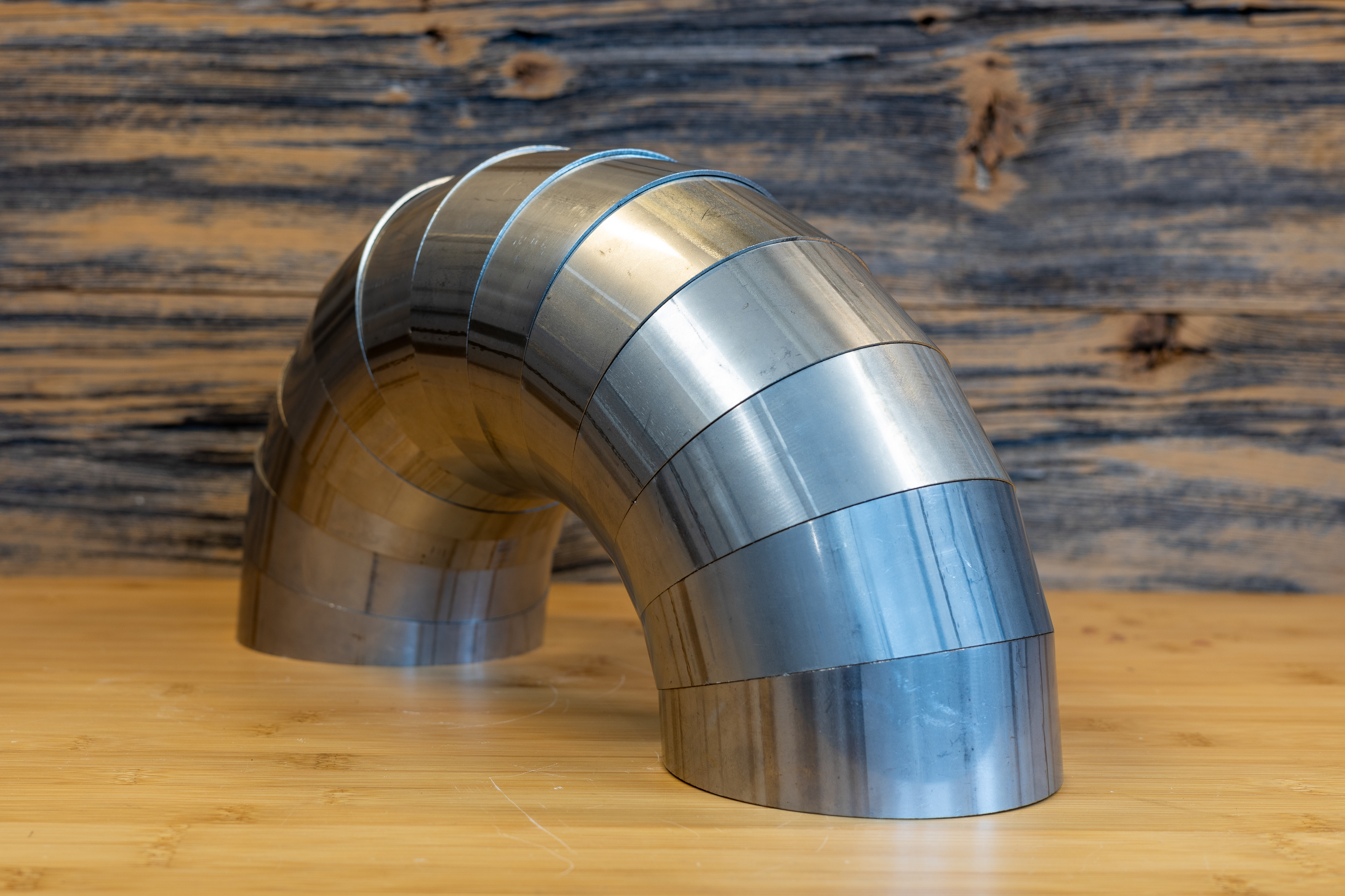 MBRP Exhaust T304SS 5" Diameter, 180 degree, Pie Cut. PC15214