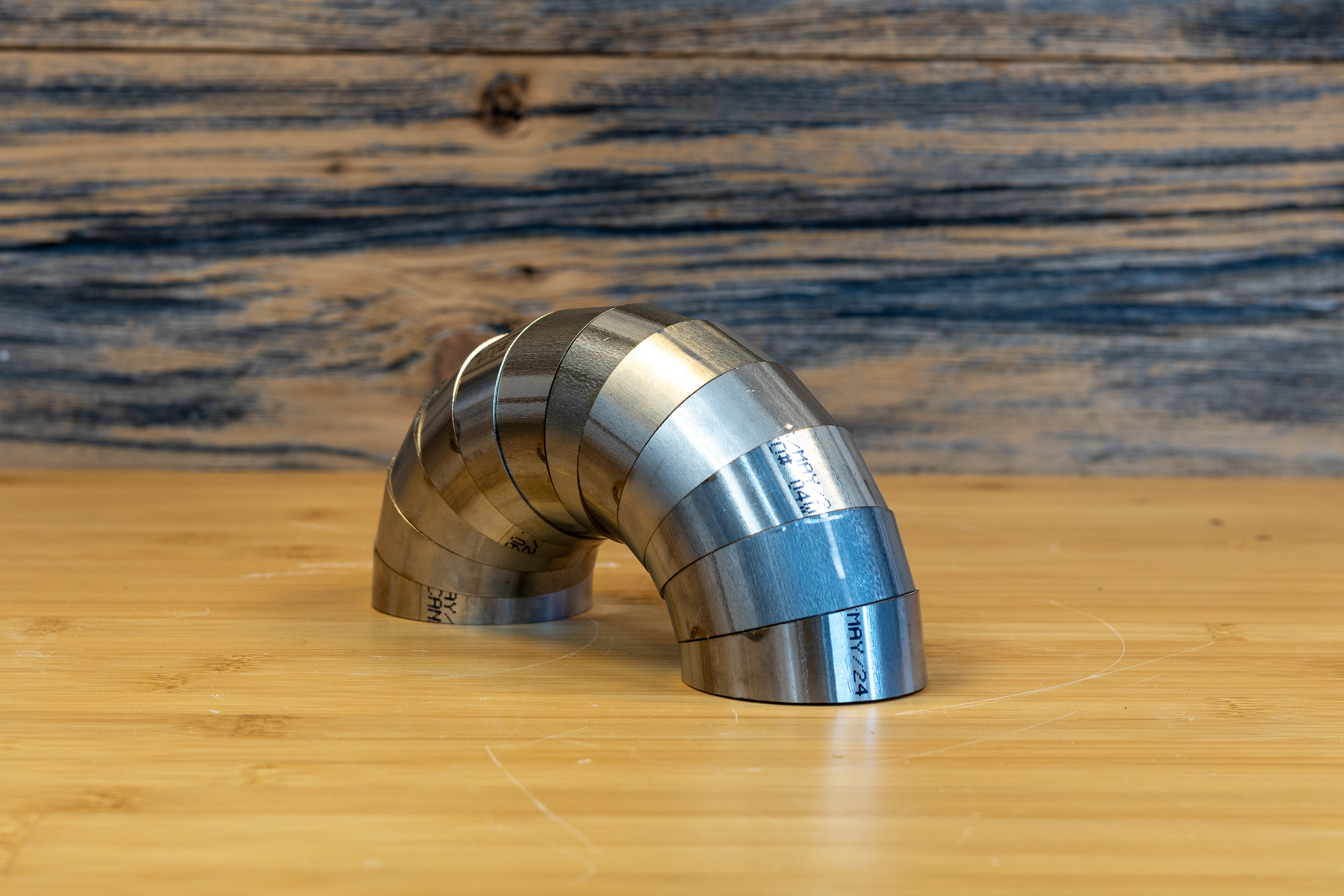 MBRP Exhaust T304SS 2" Diameter, 180 degree, Pie Cut. PC15250