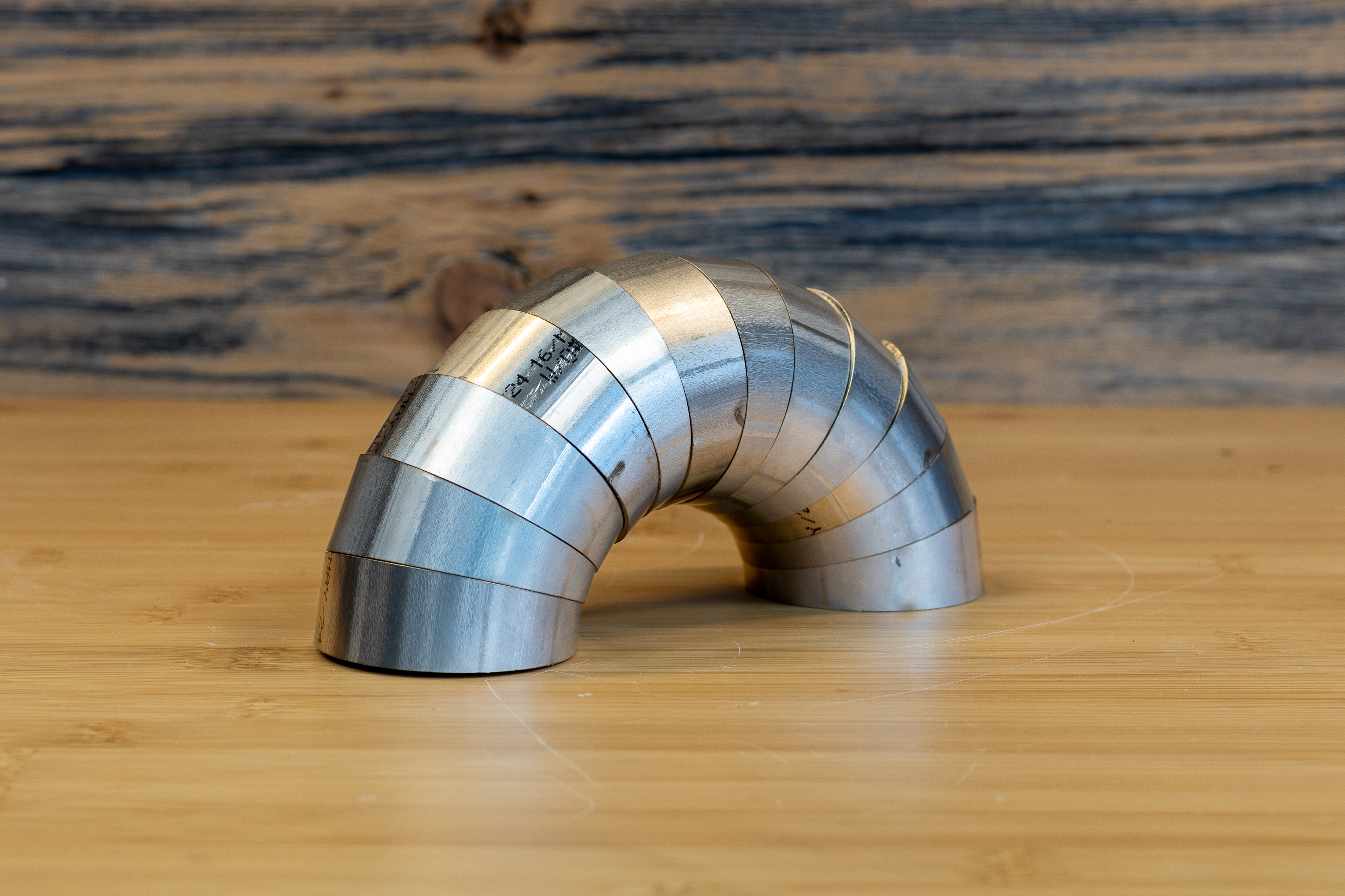 MBRP Exhaust T304SS 2.25" Diameter, 180 degree, Pie Cut. PC15251